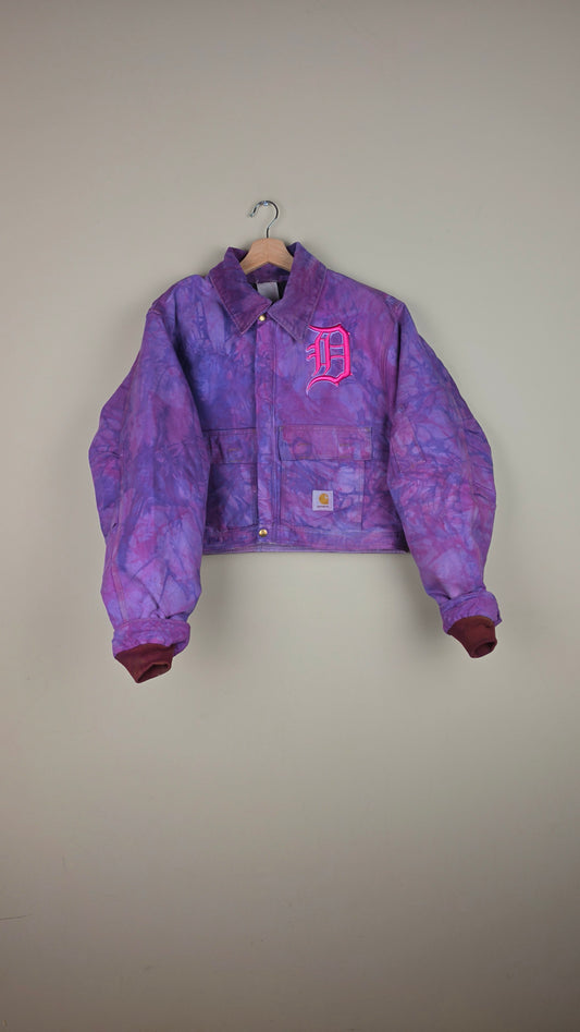 Vintage Carhartt X Detroit Cropped Jacket | Cotton Candy | Size L | KRAU01