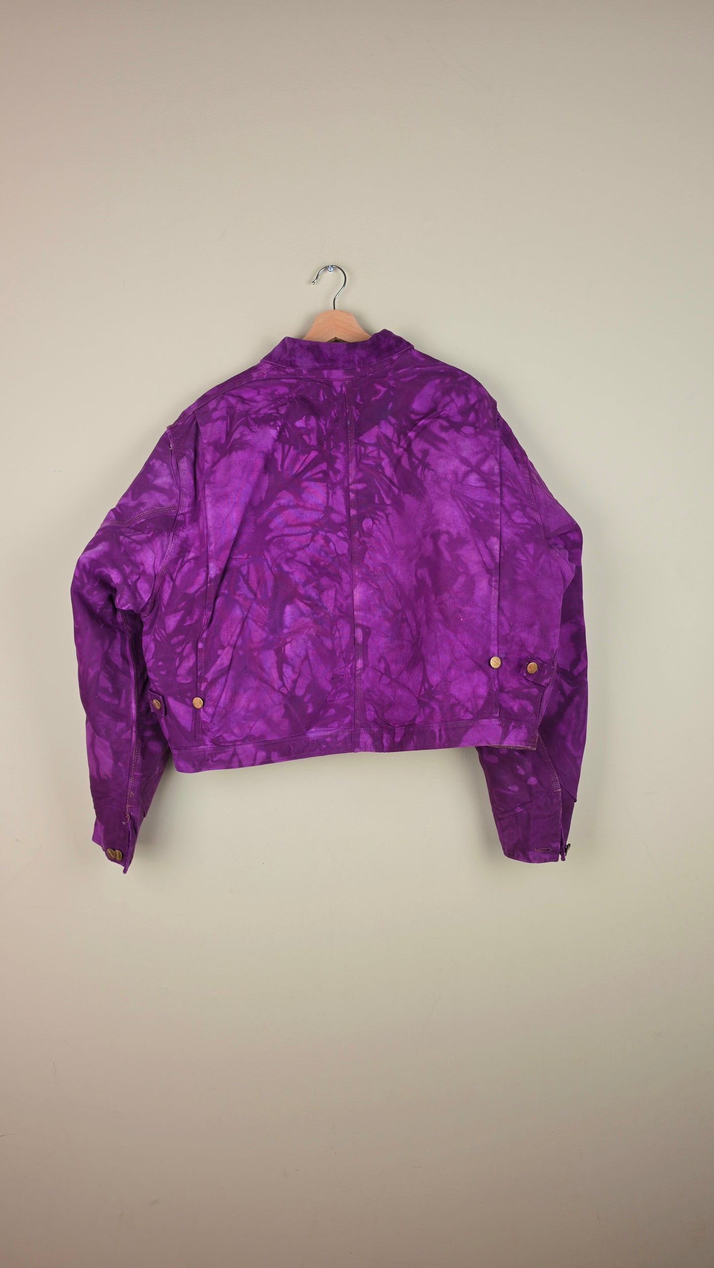 Vintage Carhartt X Detroit Cropped Jacket | Camo Purple | Size 2XL | AU20