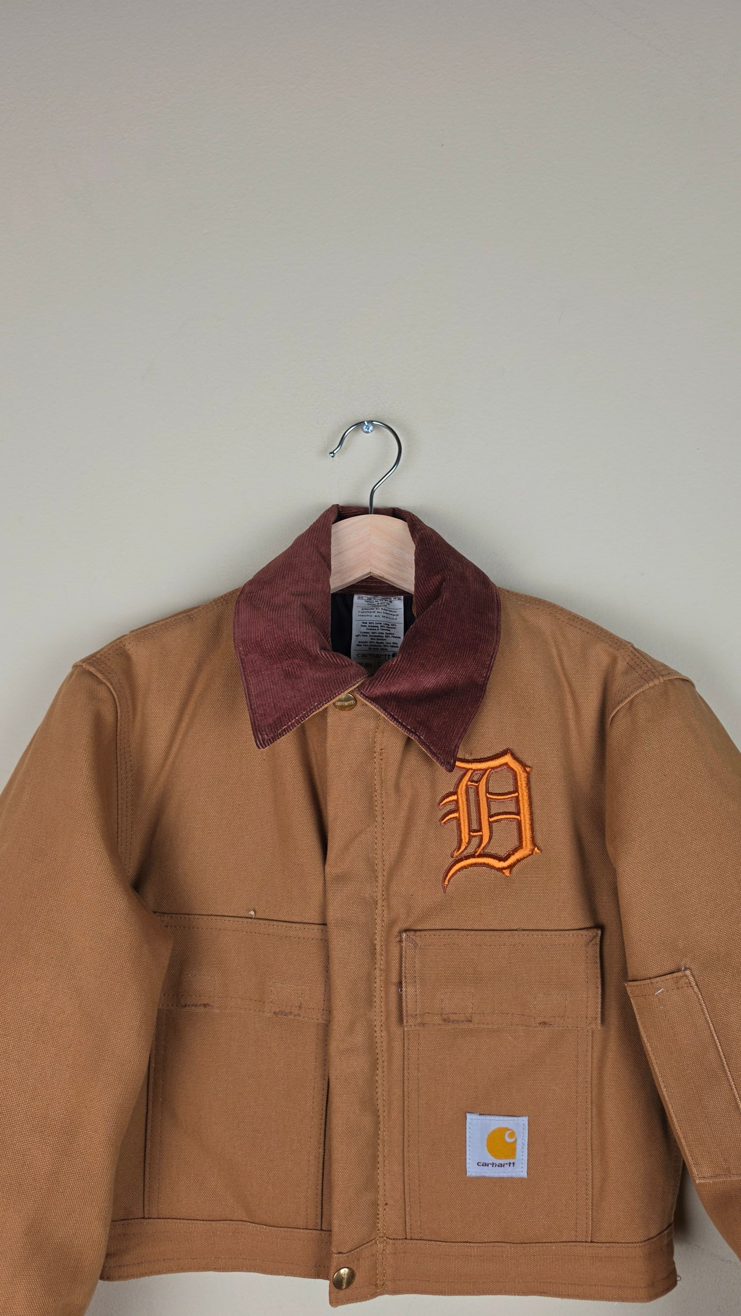 Vintage Carhartt X Detroit Cropped Jacket | Carton Brown | Size XS | AU21