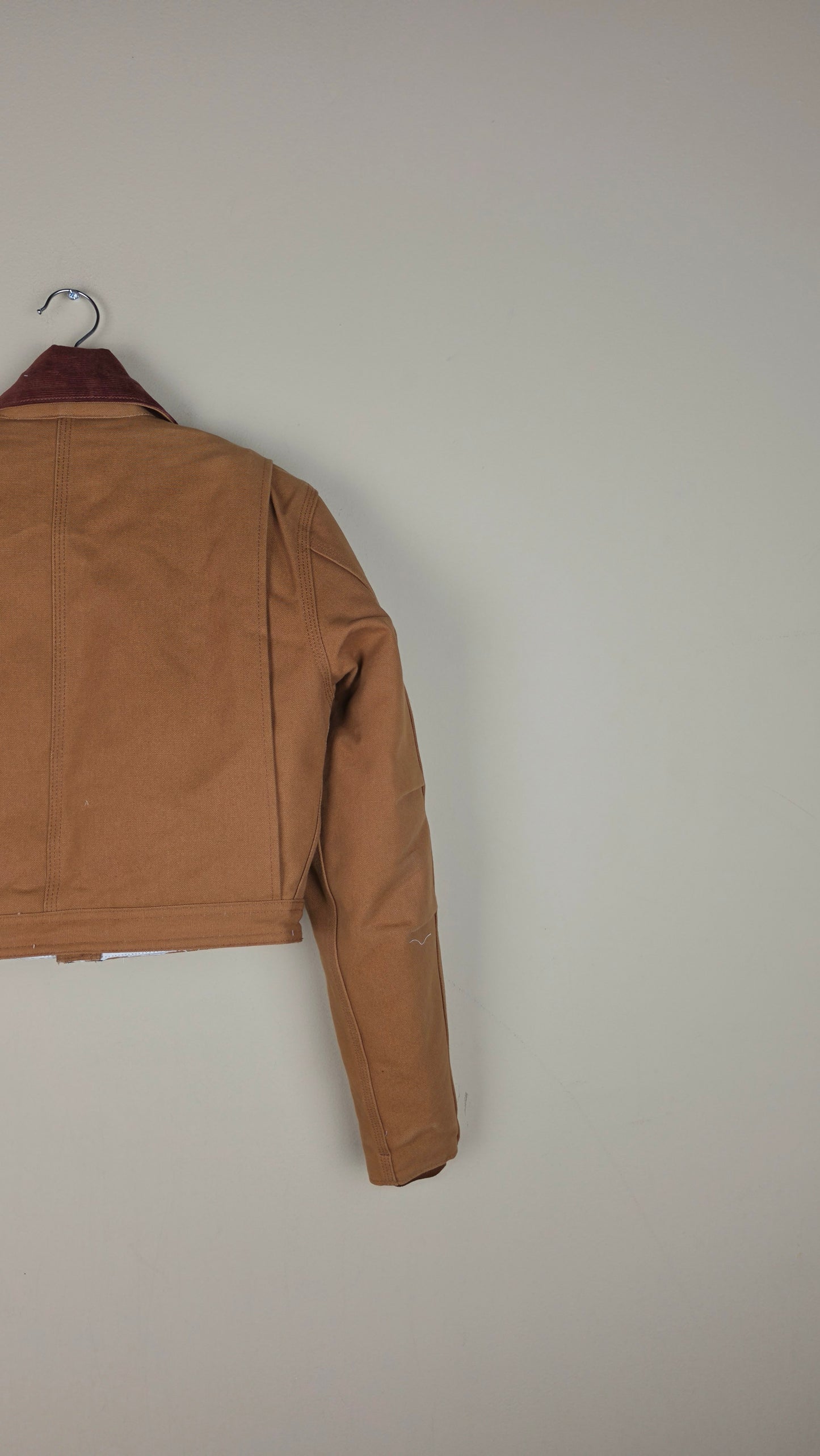Vintage Carhartt X Detroit Cropped Jacket | Carton Brown | Size XS | AU21