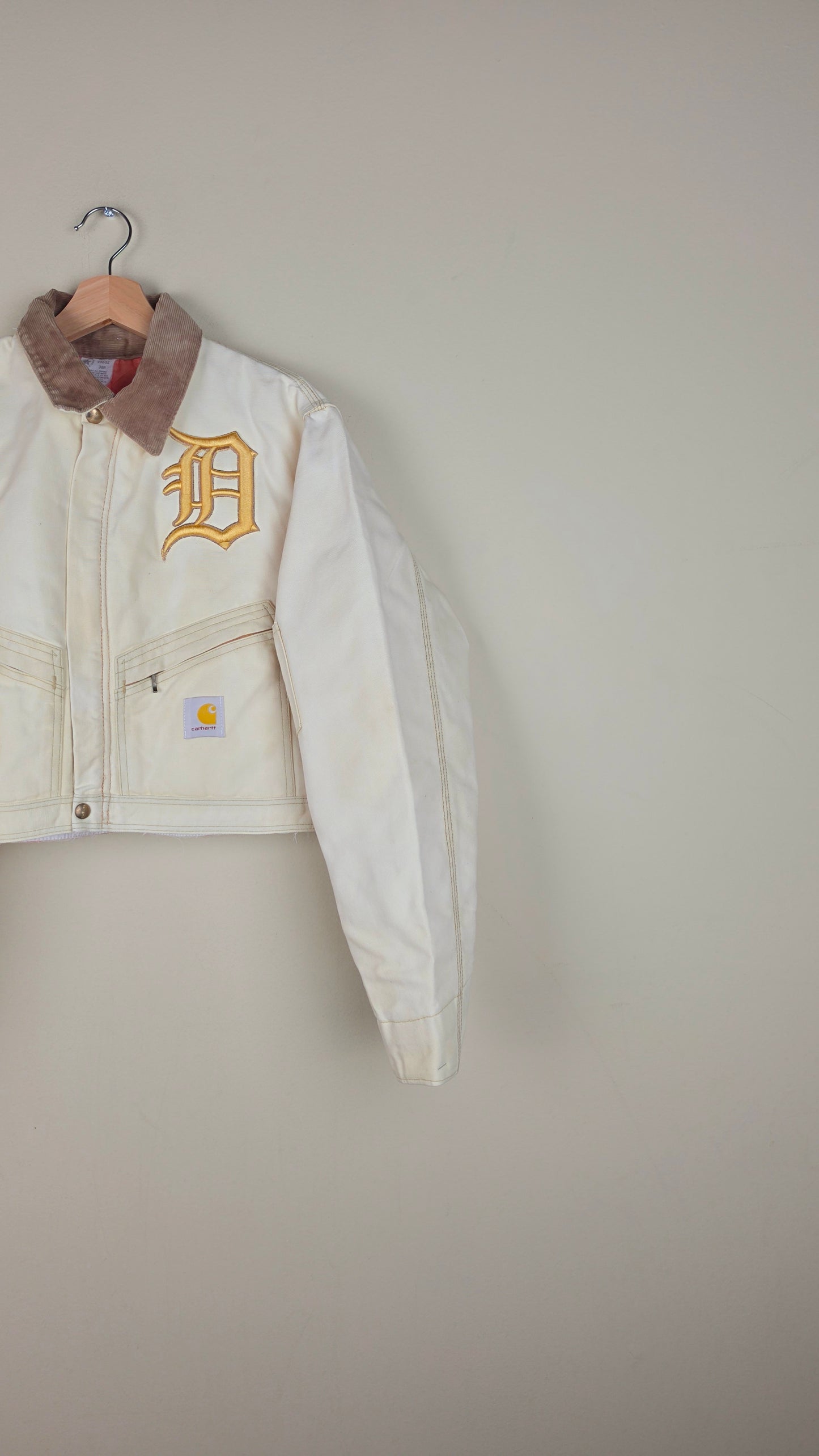 Vintage Carhartt X Detroit Cropped Jacket | Pastel | Size S | AU23