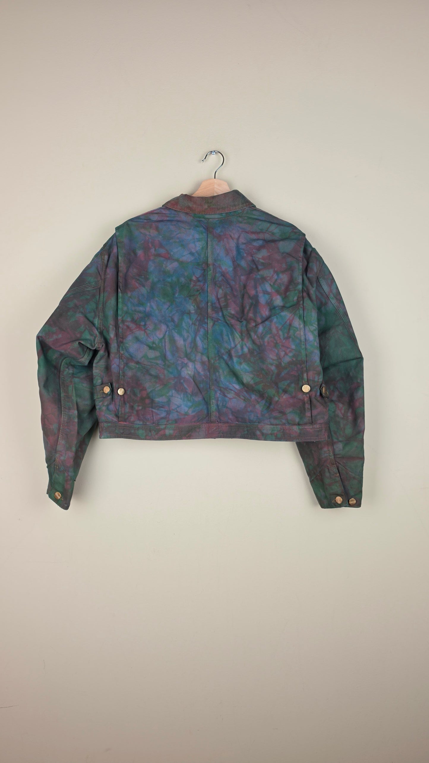 Vintage Carhartt X Detroit Cropped Jacket | Camo Green | Size XL | AU26