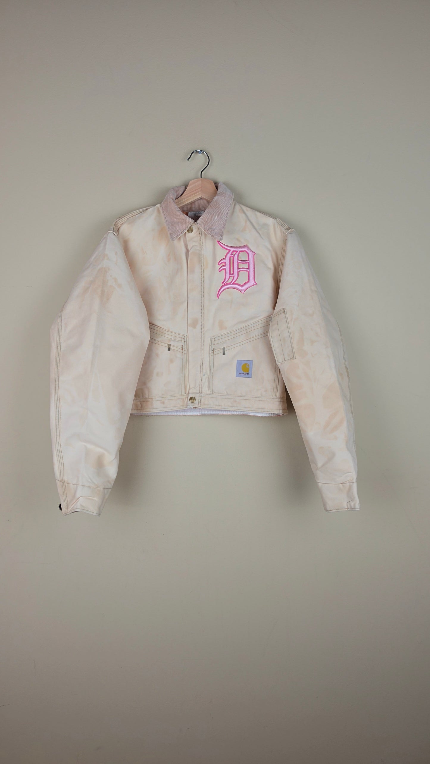 Vintage Carhartt X Detroit Cropped Jacket | Pastel | Size S | AU30