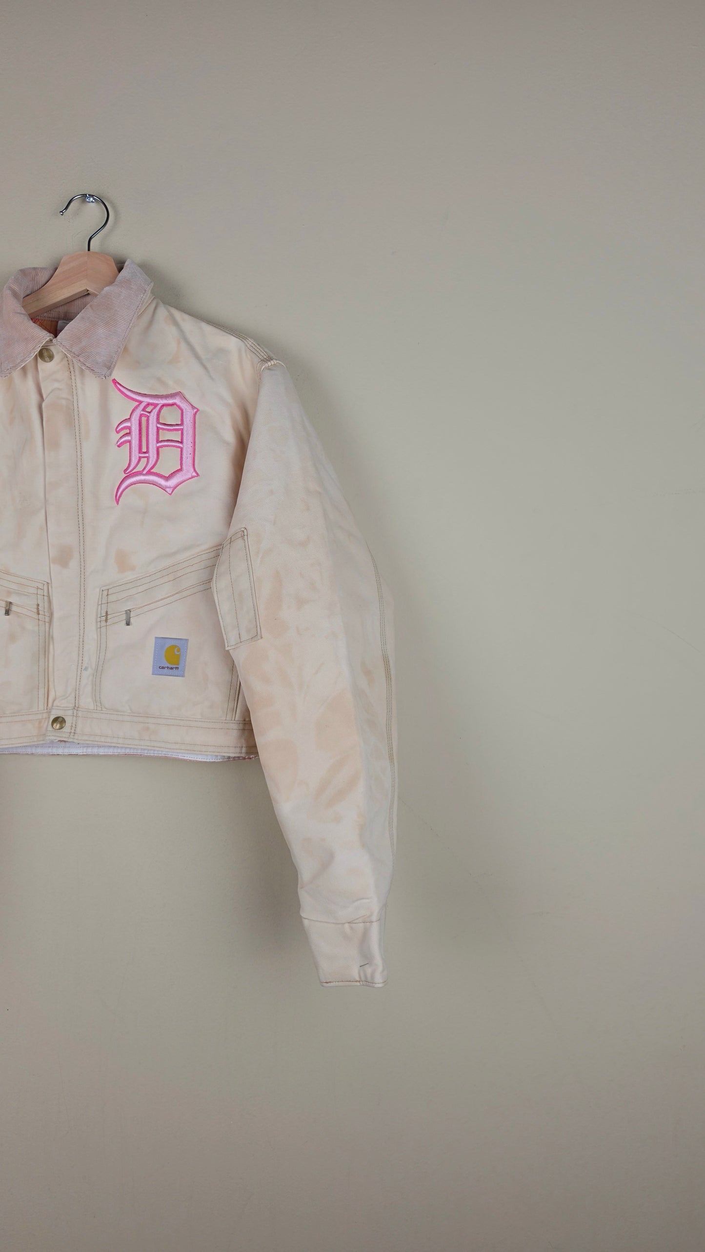Vintage Carhartt X Detroit Cropped Jacket | Pastel | Size S | AU30