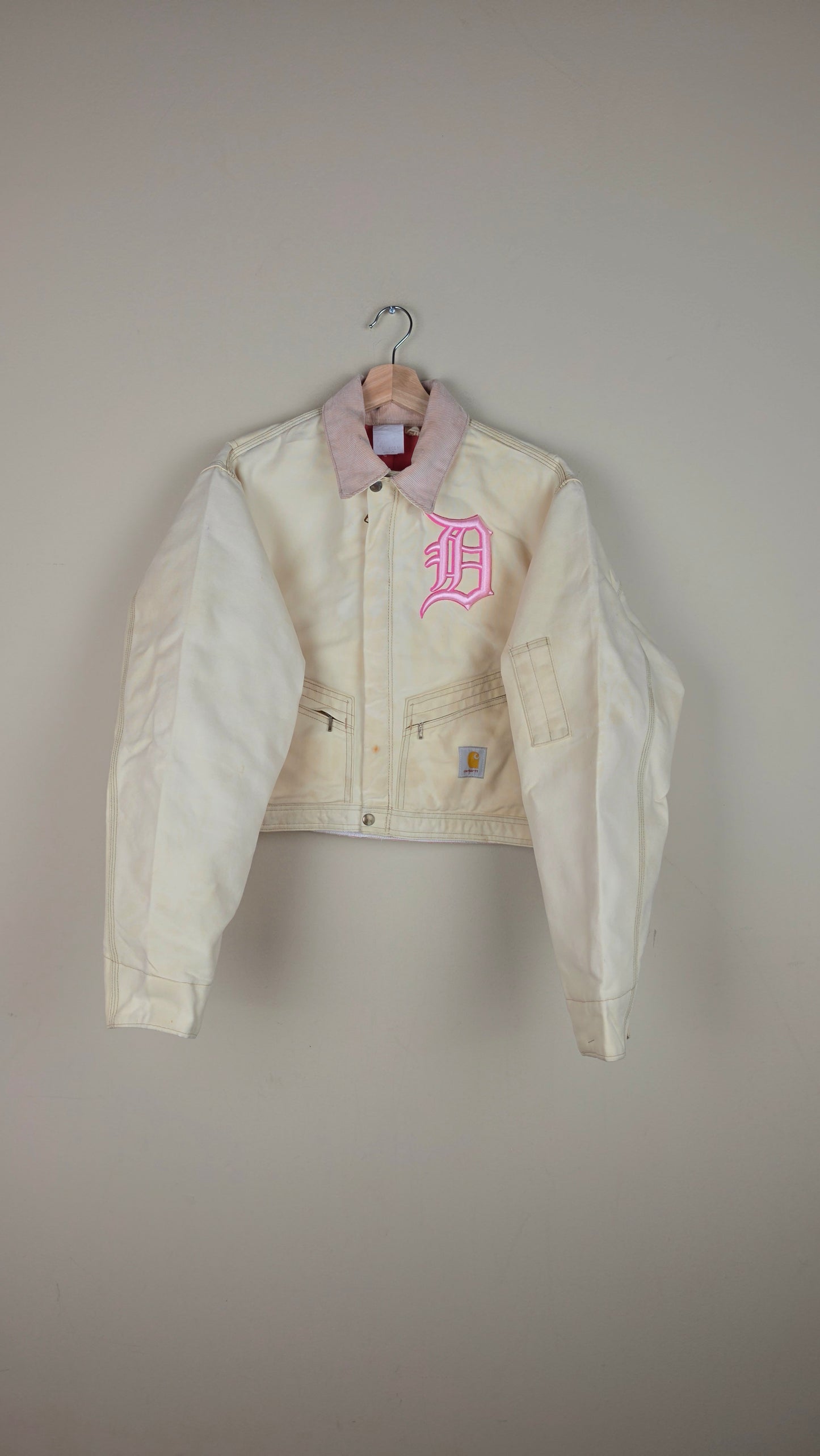 Vintage Carhartt X Detroit Cropped Jacket | Pastel | Size M | AU31