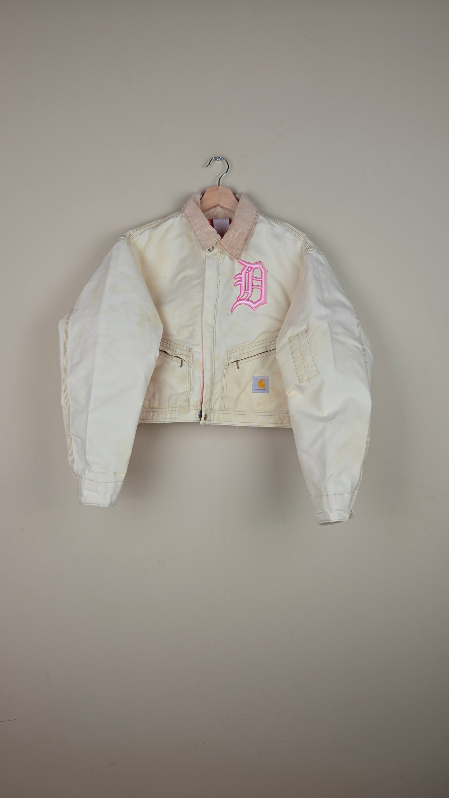 Vintage Carhartt X Detroit Cropped Jacket | Pastel | Size M | AU32