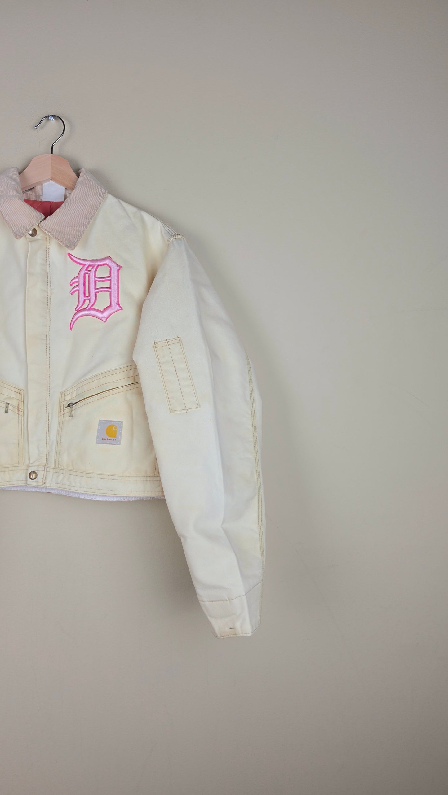 Vintage Carhartt X Detroit Cropped Jacket | Pastel | Size M | AU33