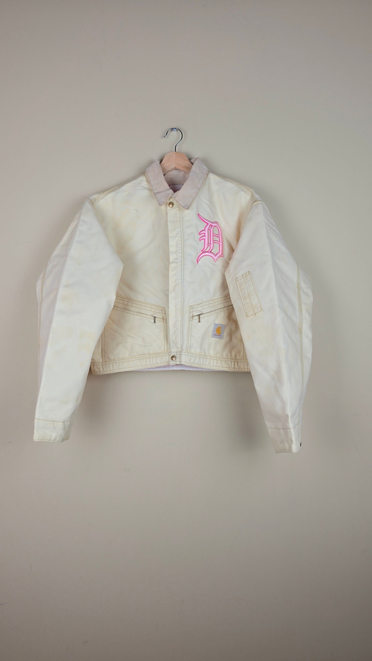 Vintage Carhartt X Detroit Cropped Jacket | Pastel | Size XL | AU34