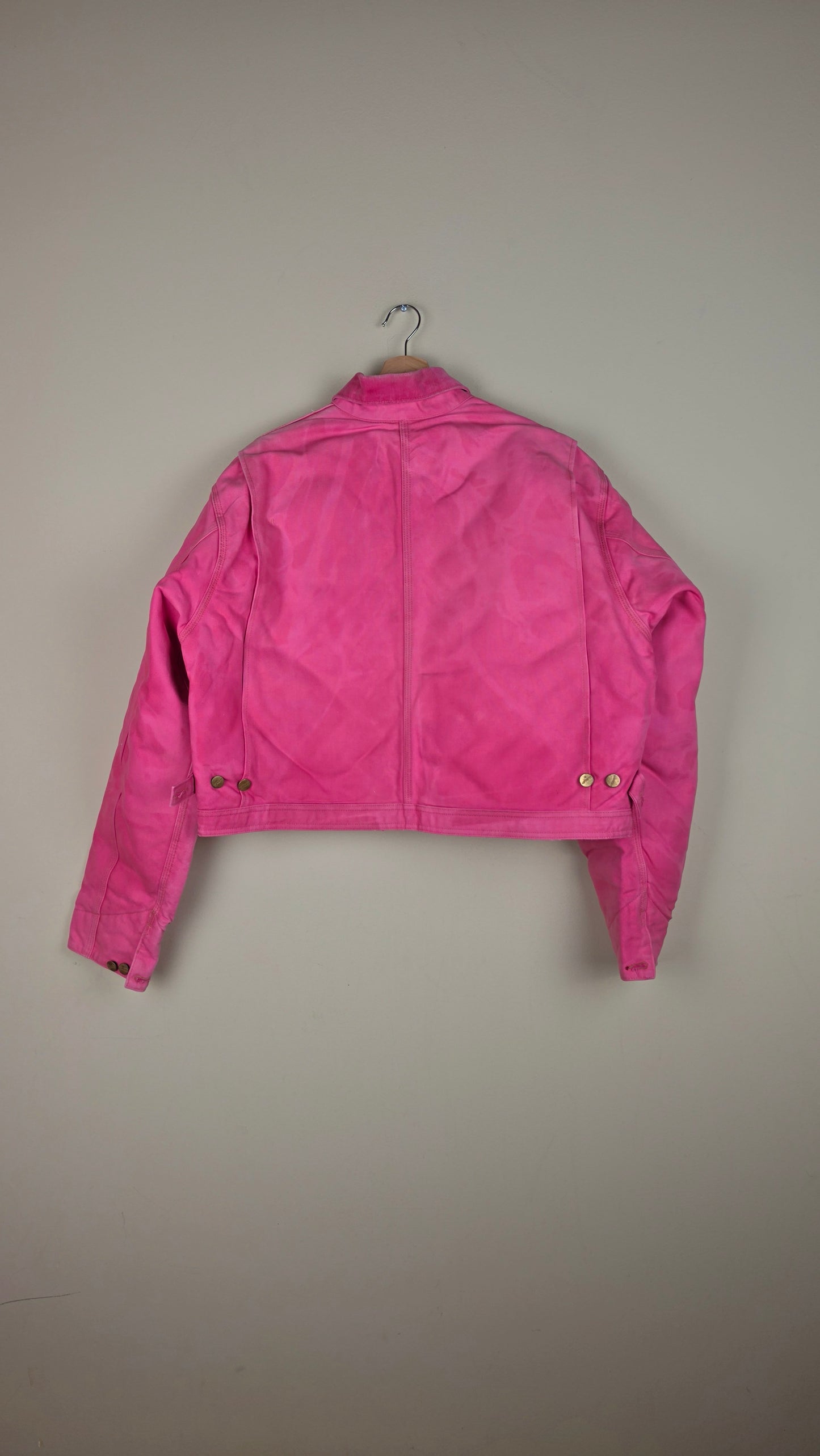 Vintage Carhartt X Detroit Cropped Jacket | Pink | Size L | AU35