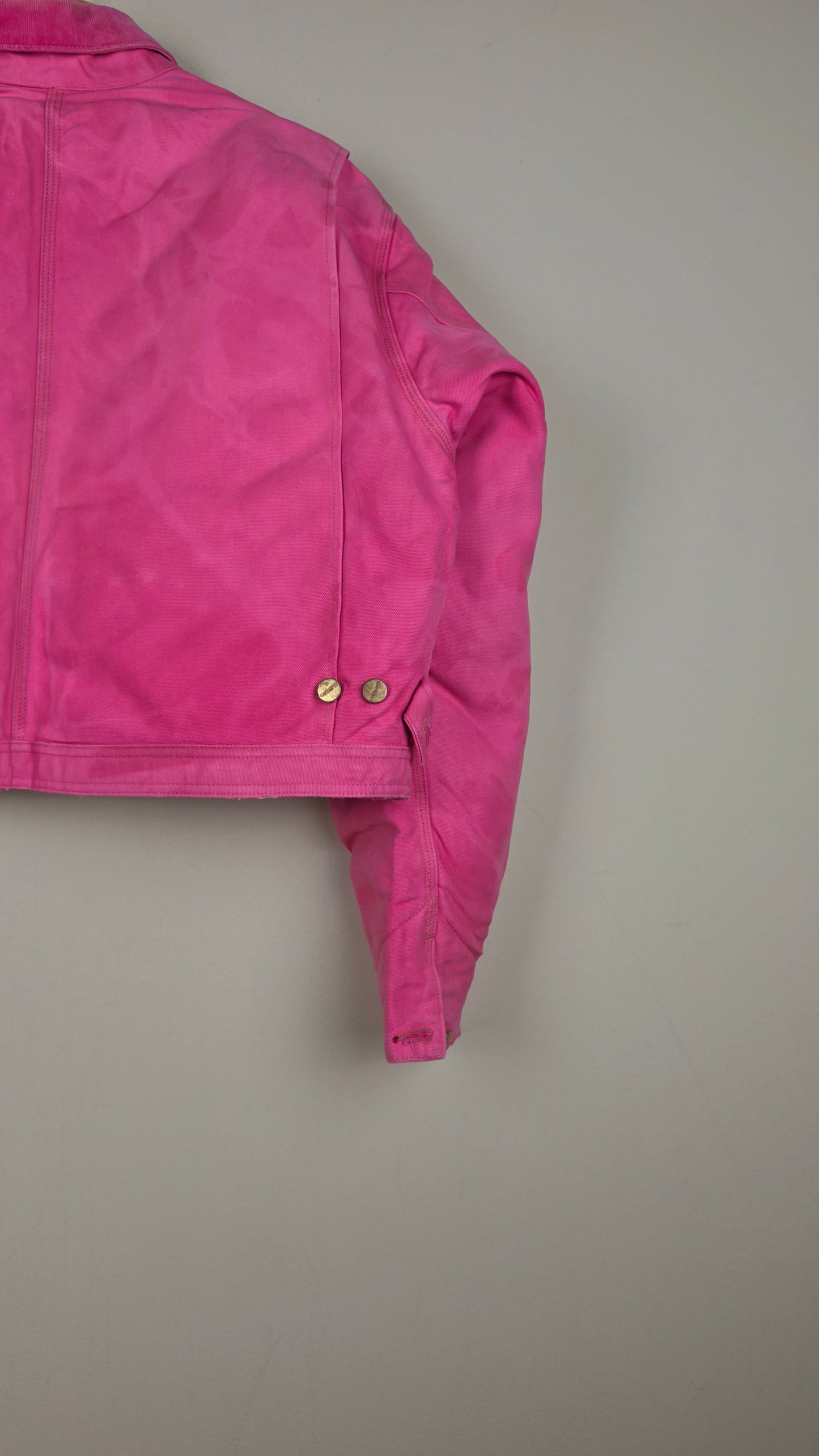 Vintage Carhartt X Detroit Cropped Jacket | Pink | Size L | AU35