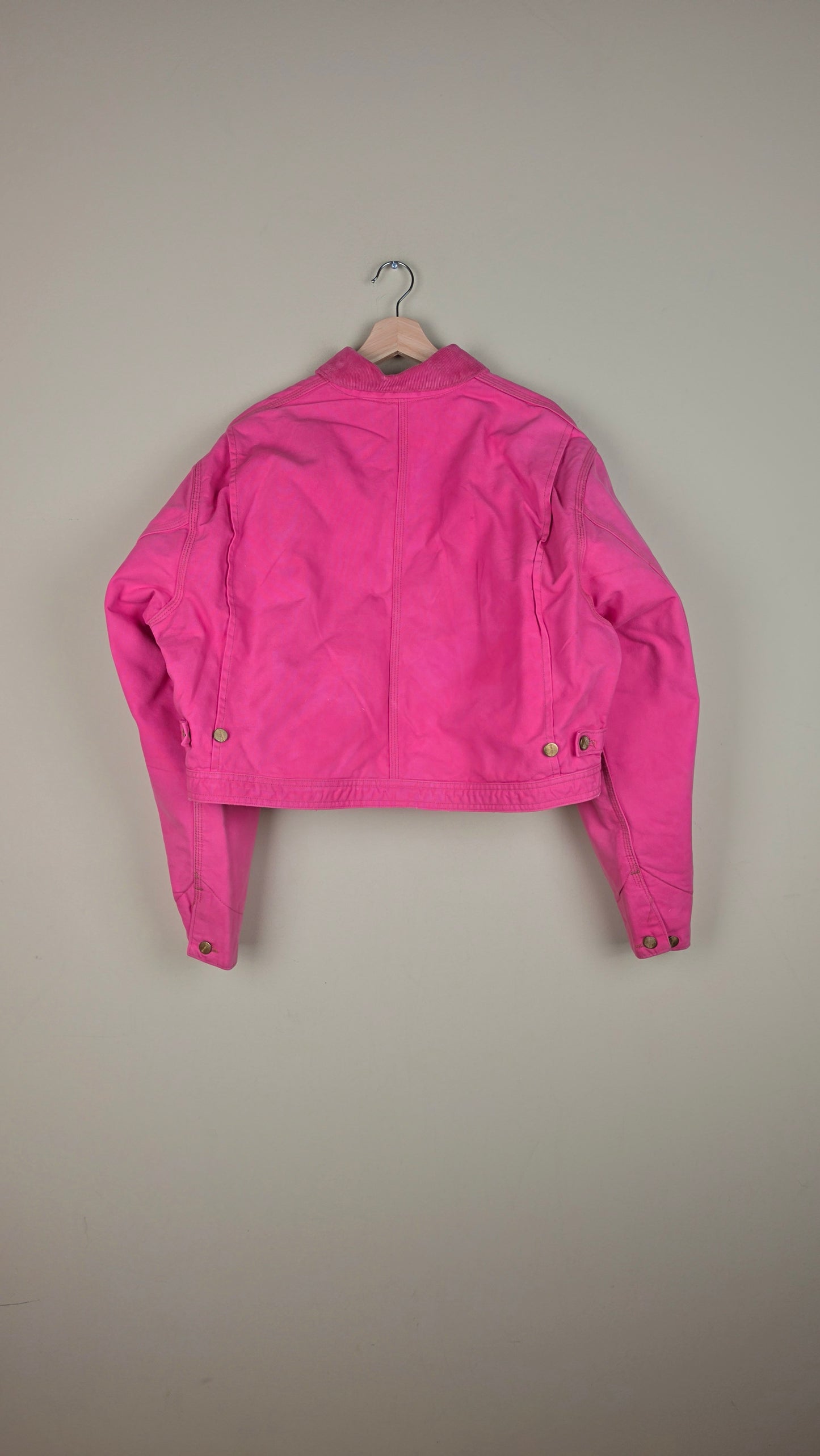 Vintage Carhartt X Detroit Cropped Jacket | Pink | Size XL | AU36
