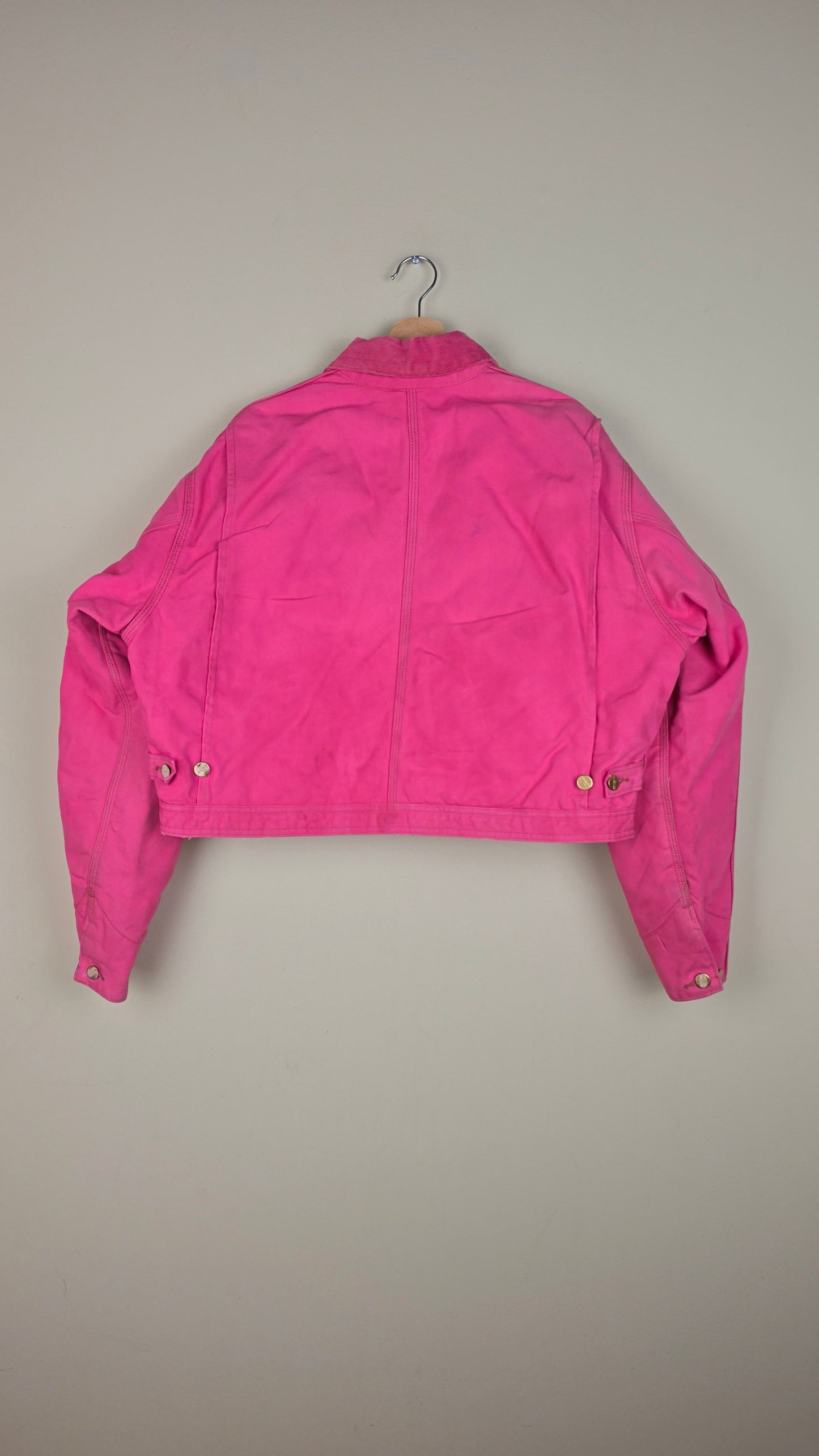 Vintage Carhartt X Detroit Cropped Jacket | Pink | Size L | AU39