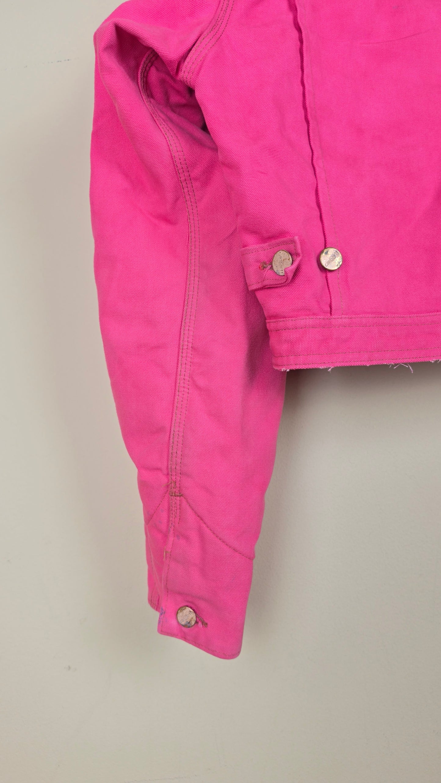 Vintage Carhartt X Detroit Cropped Jacket | Pink | Size L | AU39