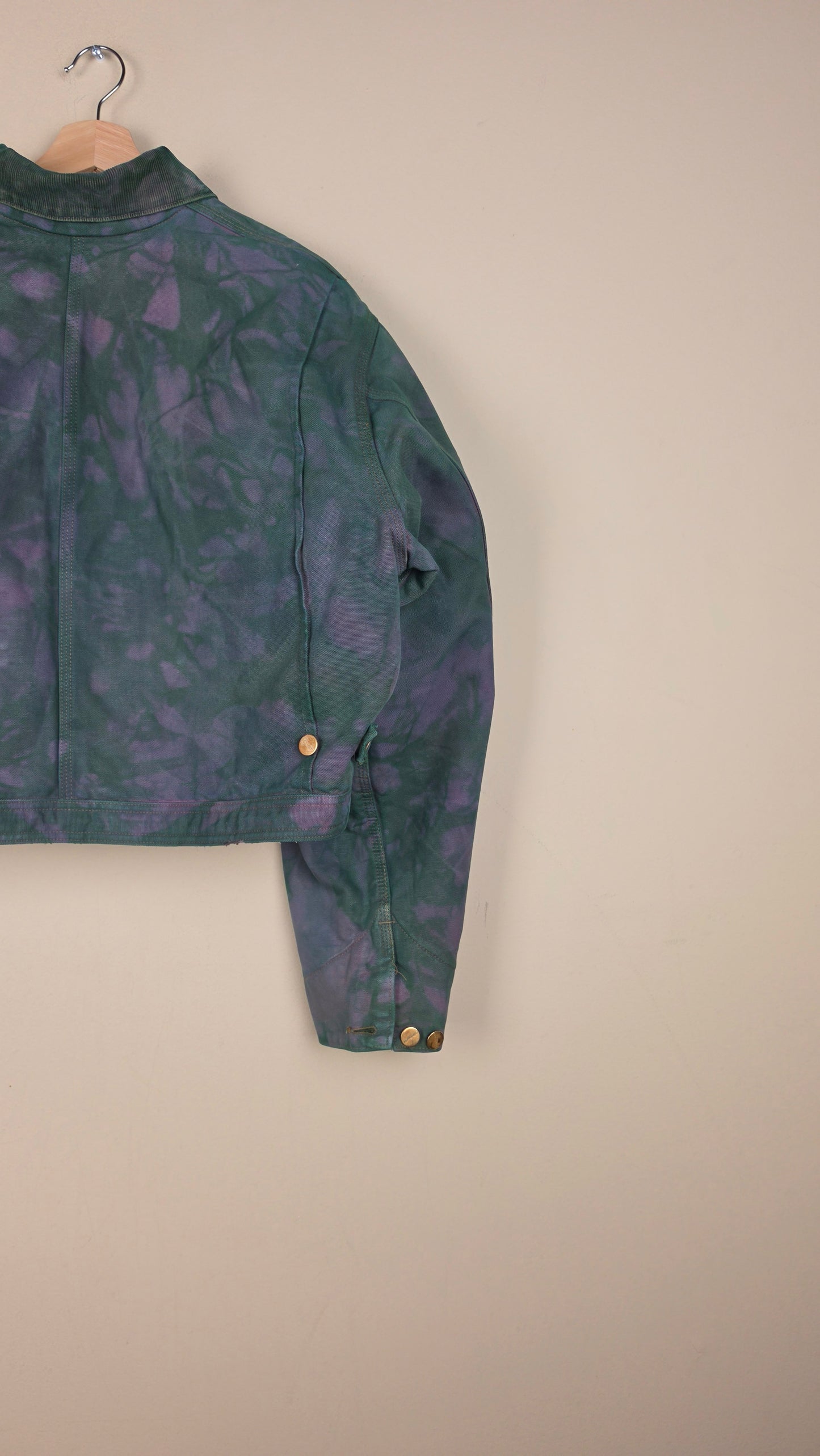 Vintage Carhartt X Detroit Cropped Jacket | Camo Green | Size XL | AU40