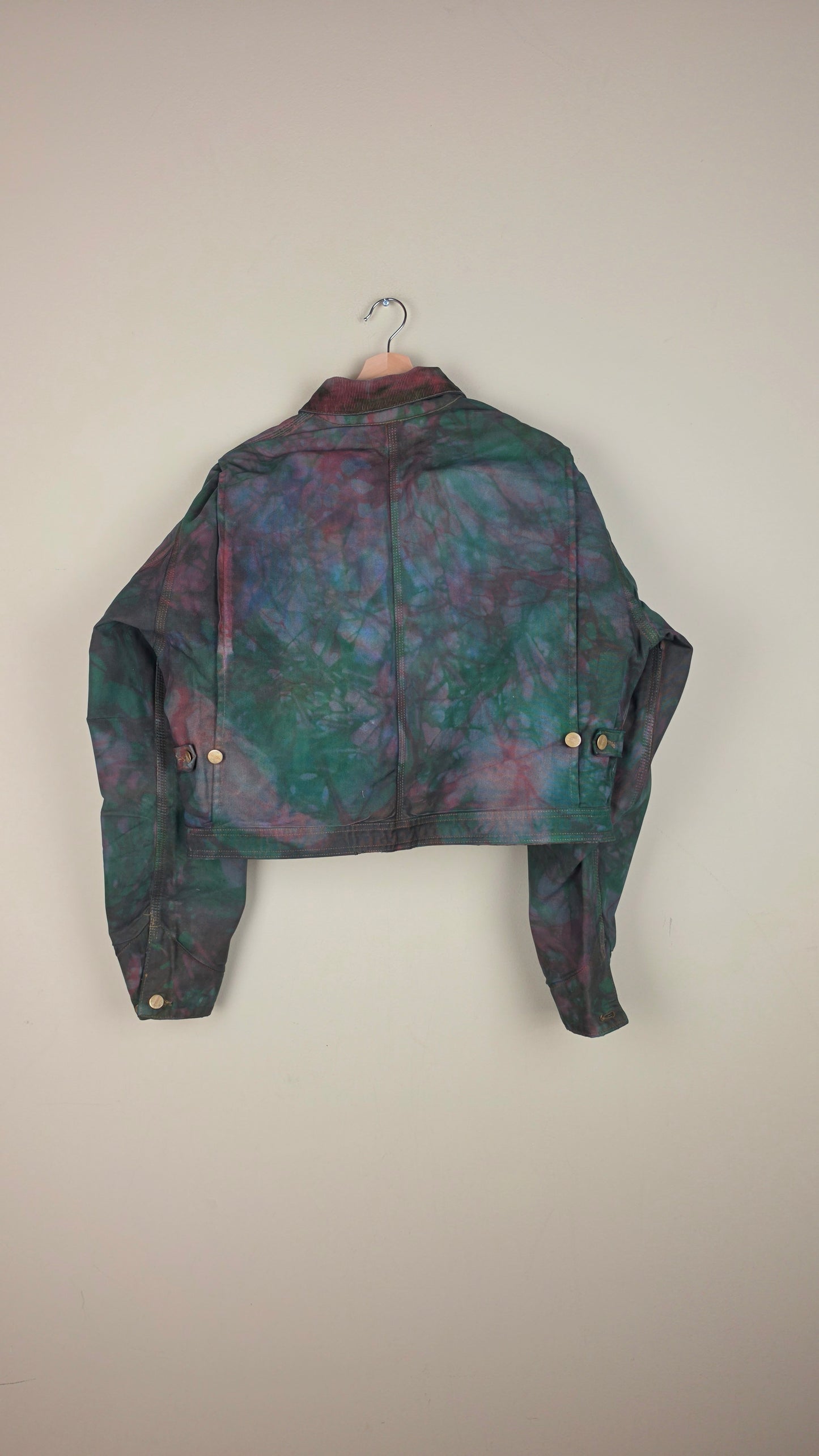 Vintage Carhartt X Detroit Cropped Jacket | Camo Green | Size L | AU42