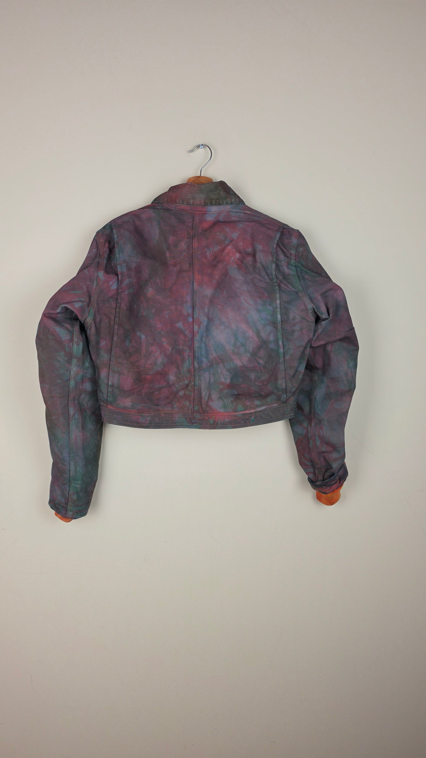 Vintage Carhartt X Detroit Cropped Jacket | Camo Green | Size S | AU43