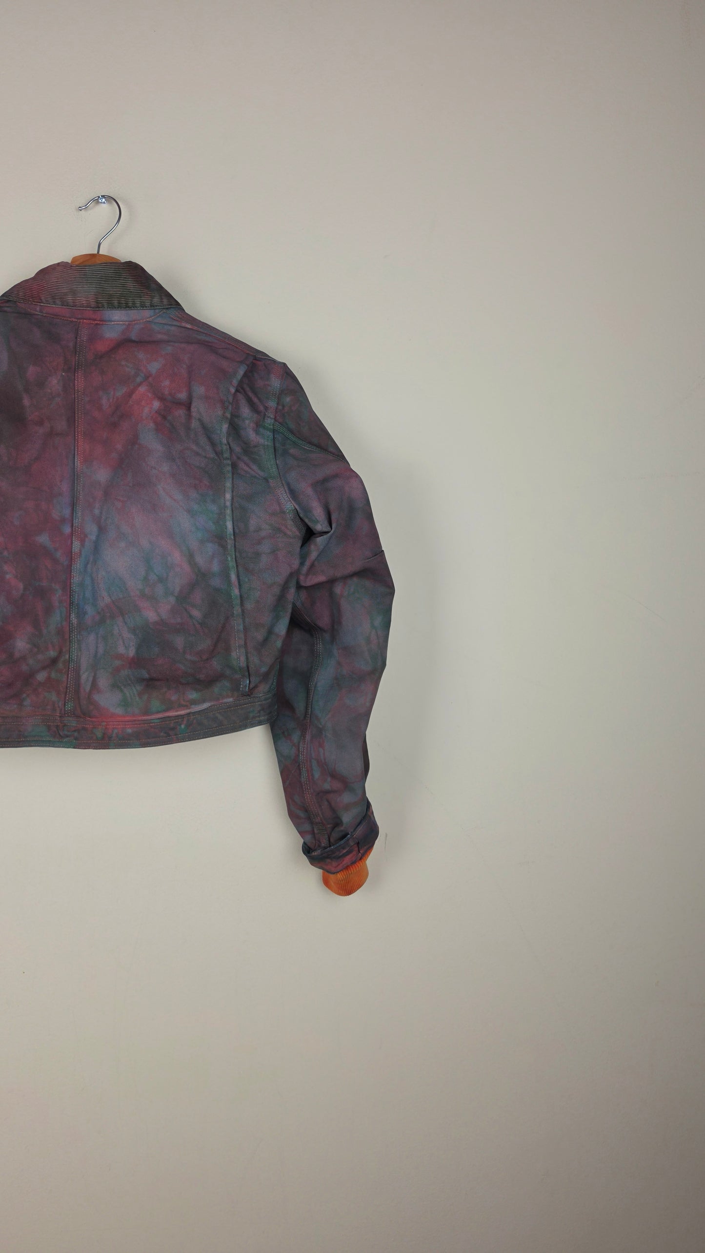 Vintage Carhartt X Detroit Cropped Jacket | Camo Green | Size S | AU43