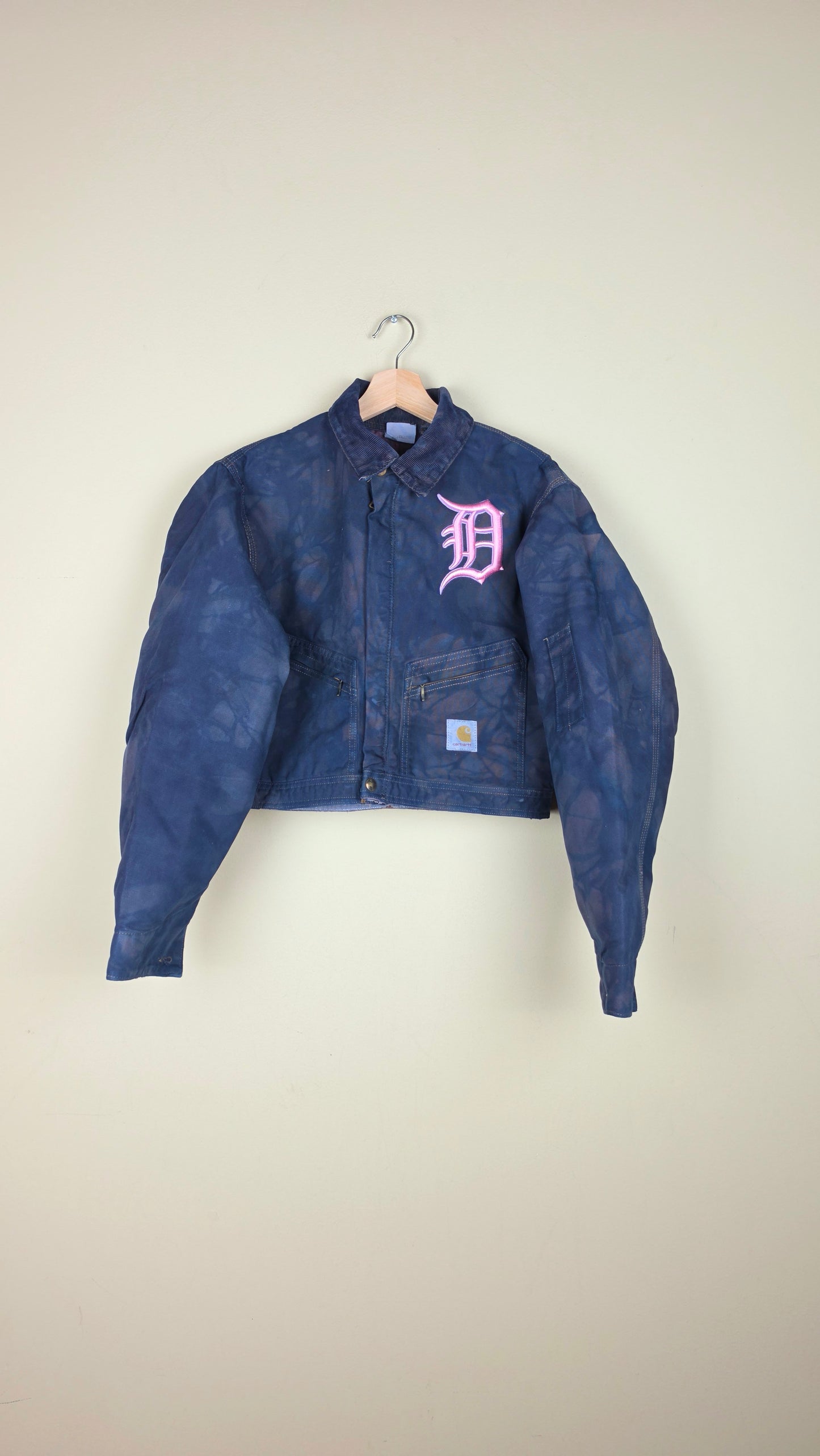 Vintage Carhartt X Detroit Cropped Jacket | Calm Blue | Size M | AU44