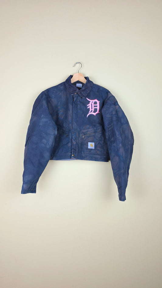 Vintage Carhartt X Detroit Cropped Jacket | Calm Blue | Size M | AU44
