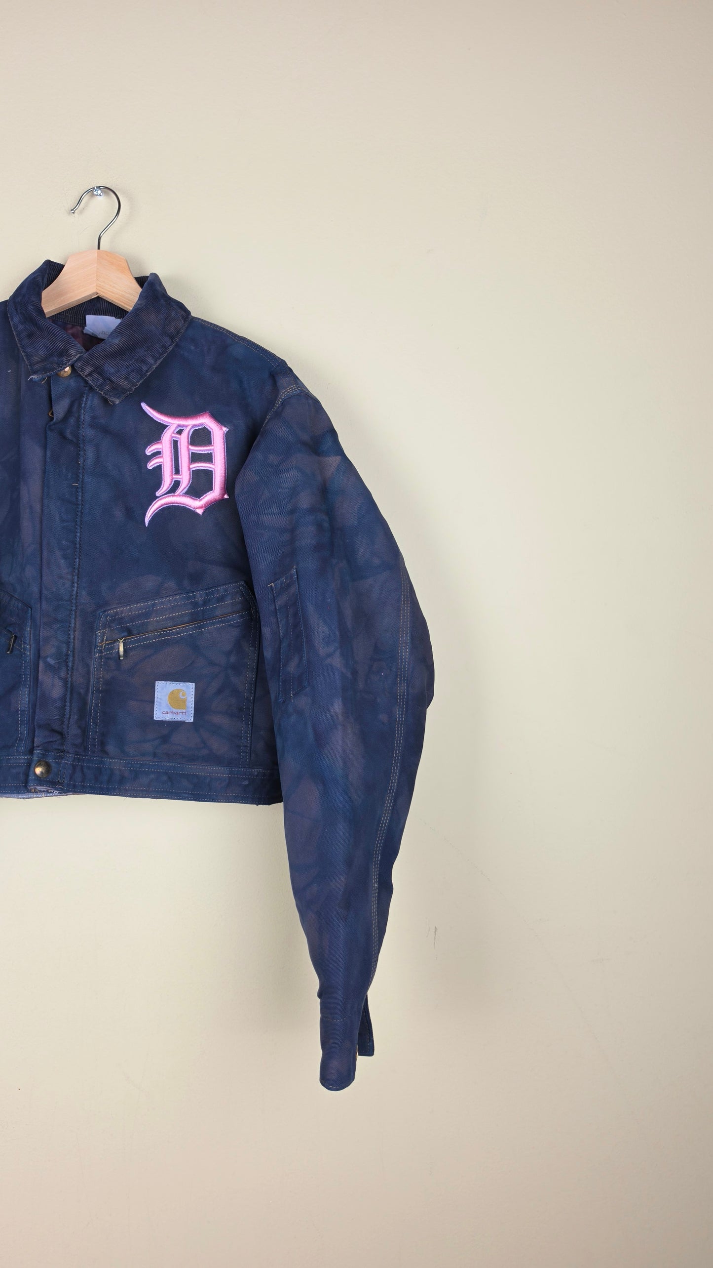 Vintage Carhartt X Detroit Cropped Jacket | Calm Blue | Size M | AU44