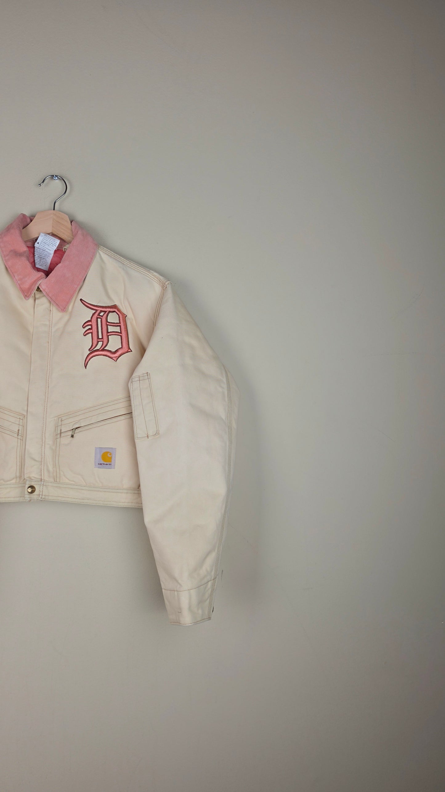 Vintage Carhartt X Detroit Cropped Jacket | Pastel | Size M | AU45
