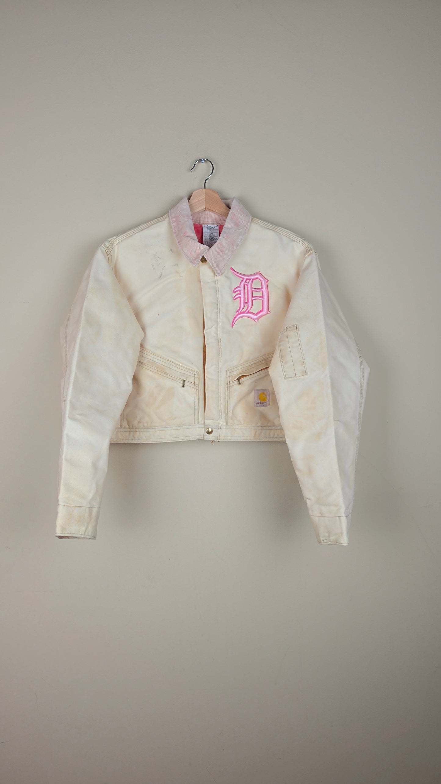 Vintage Carhartt X Detroit Cropped Jacket | Pastel | Size L | AU46