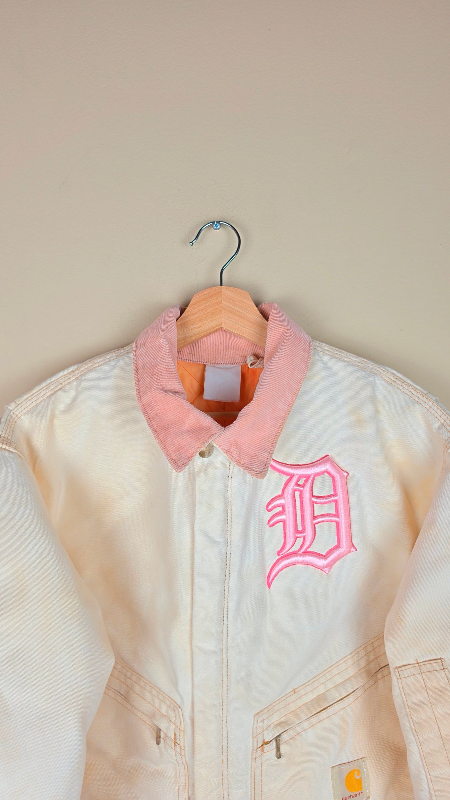 Vintage Carhartt X Detroit Cropped Jacket | Pastel | Size L | AU47