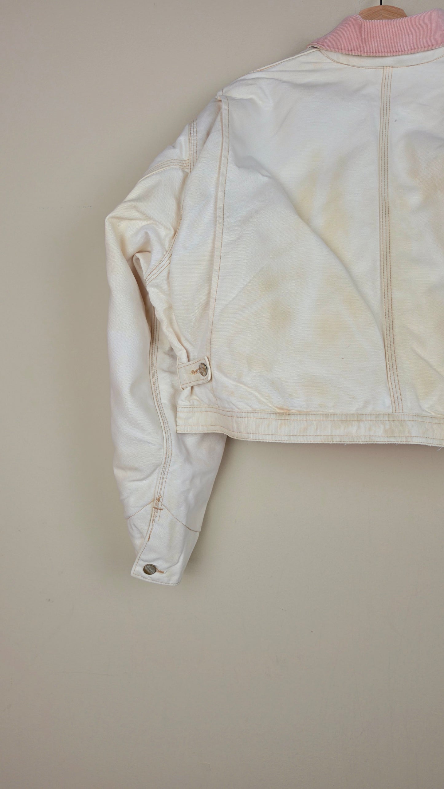 Vintage Carhartt X Detroit Cropped Jacket | Pastel | Size L | AU47