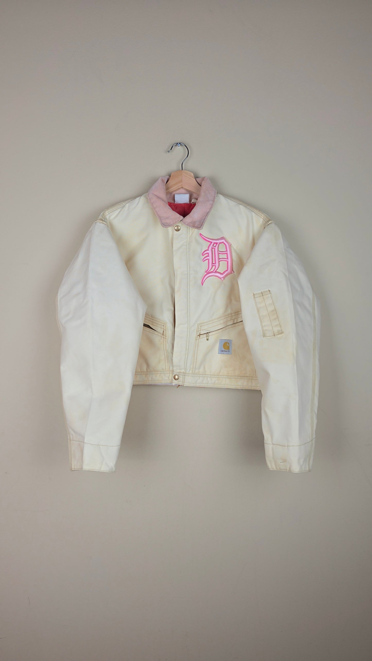 Vintage Carhartt X Detroit Cropped Jacket | Pastel | Size M | AU48