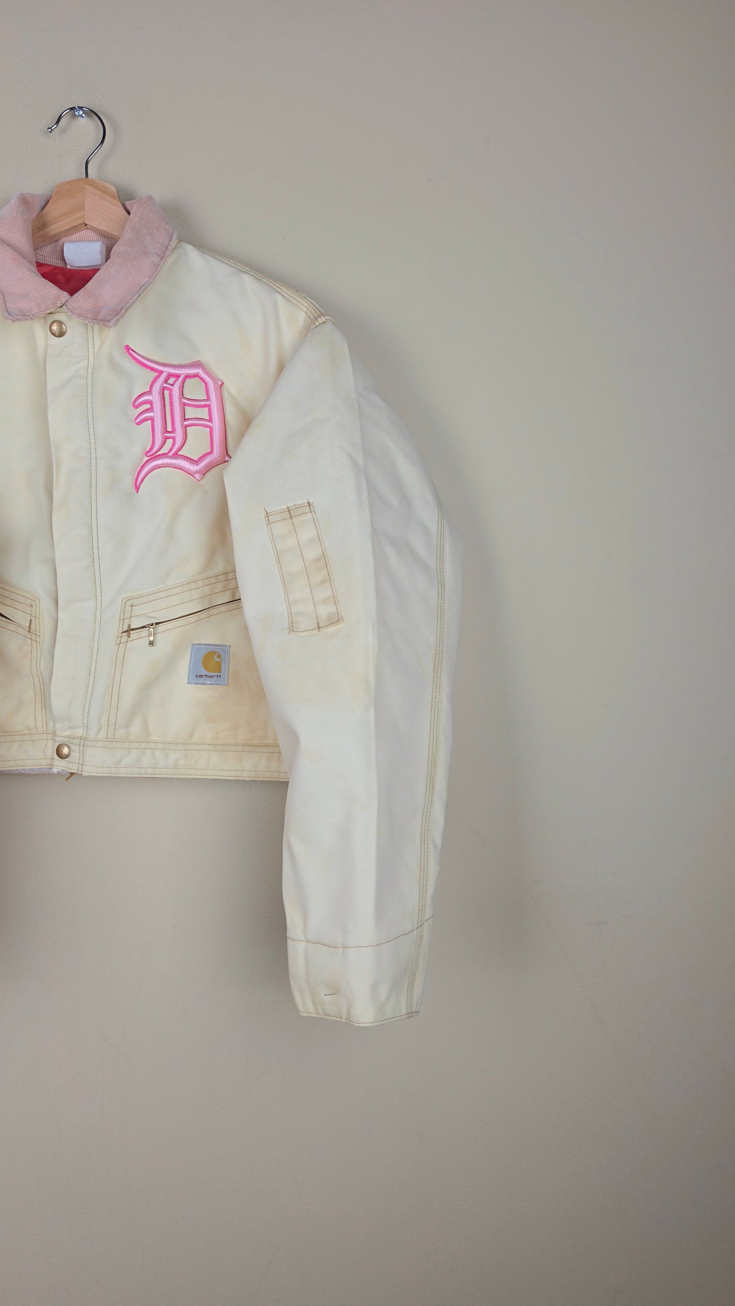 Vintage Carhartt X Detroit Cropped Jacket | Pastel | Size M | AU48