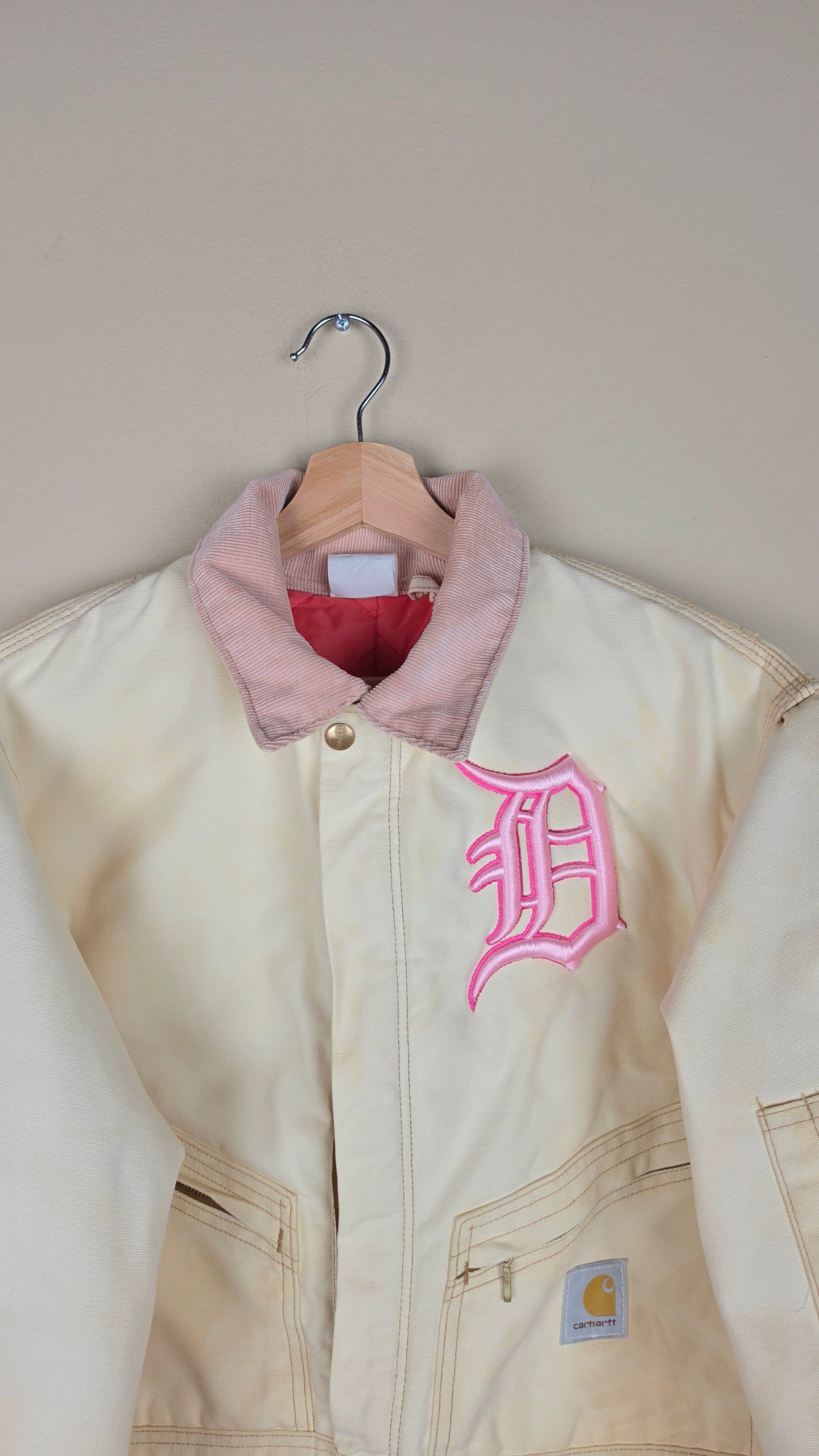 Vintage Carhartt X Detroit Cropped Jacket | Pastel | Size M | AU48
