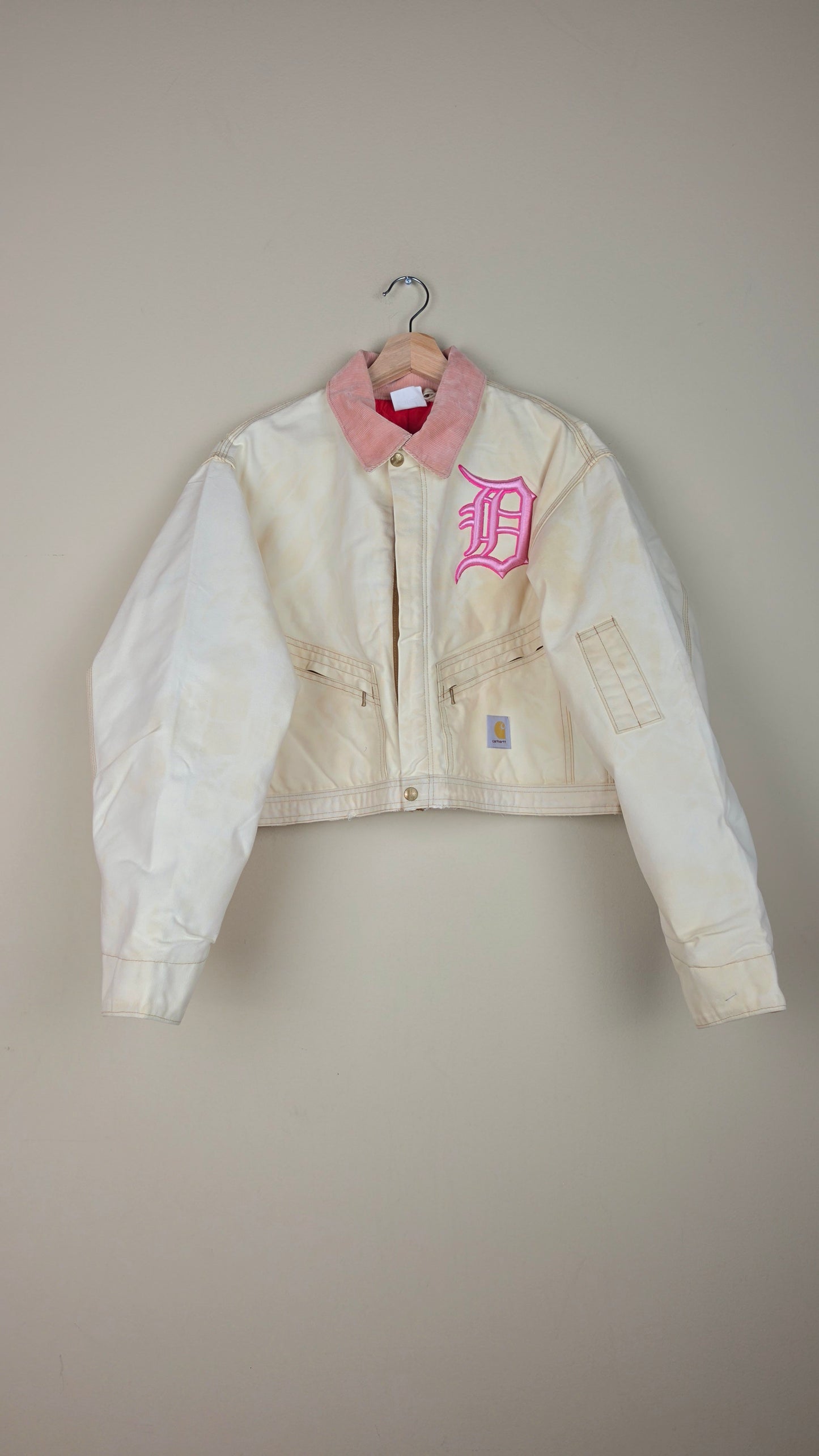 Vintage Carhartt X Detroit Cropped Jacket | Pastel | Size M | AU49