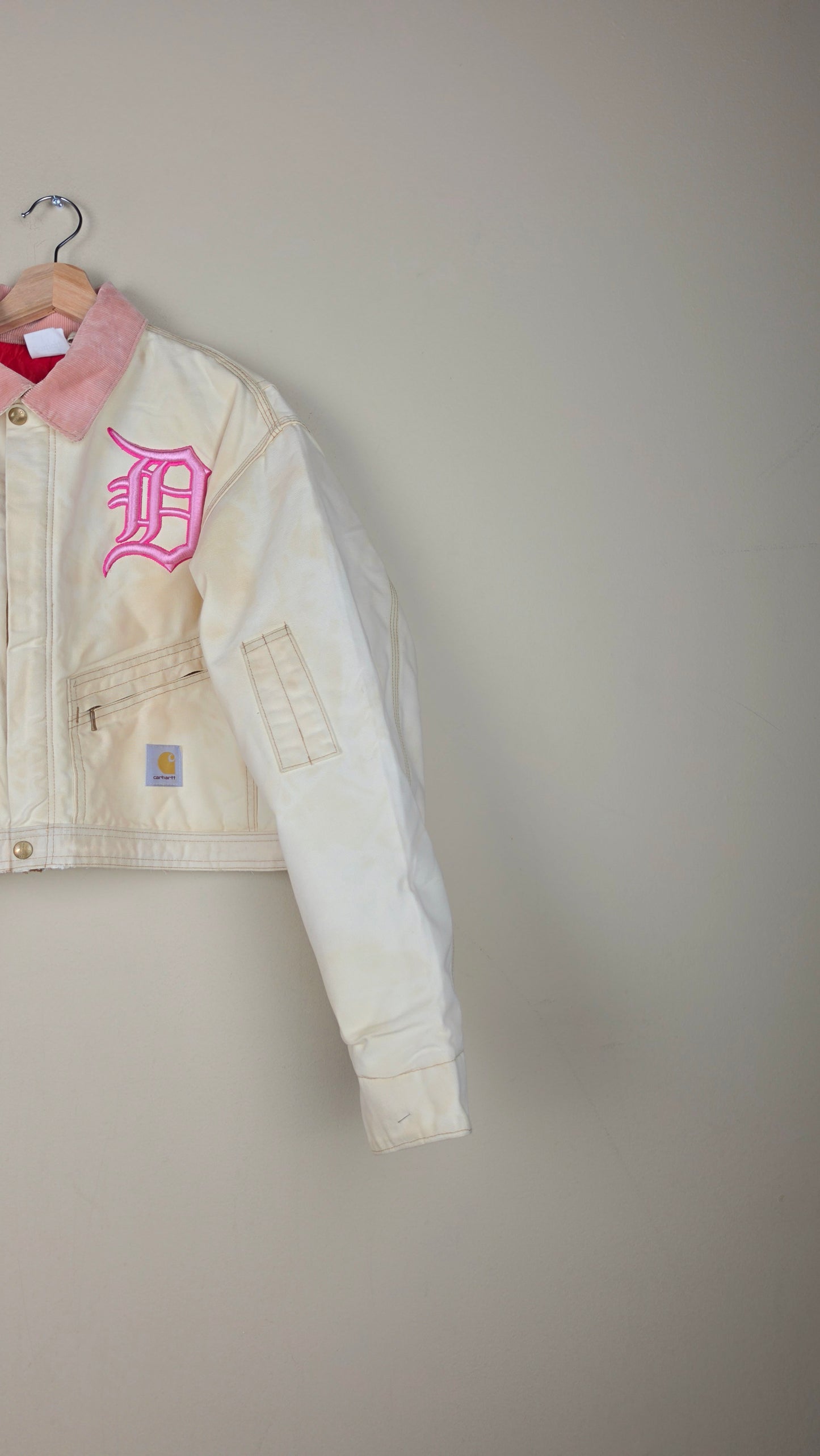 Vintage Carhartt X Detroit Cropped Jacket | Pastel | Size M | AU49