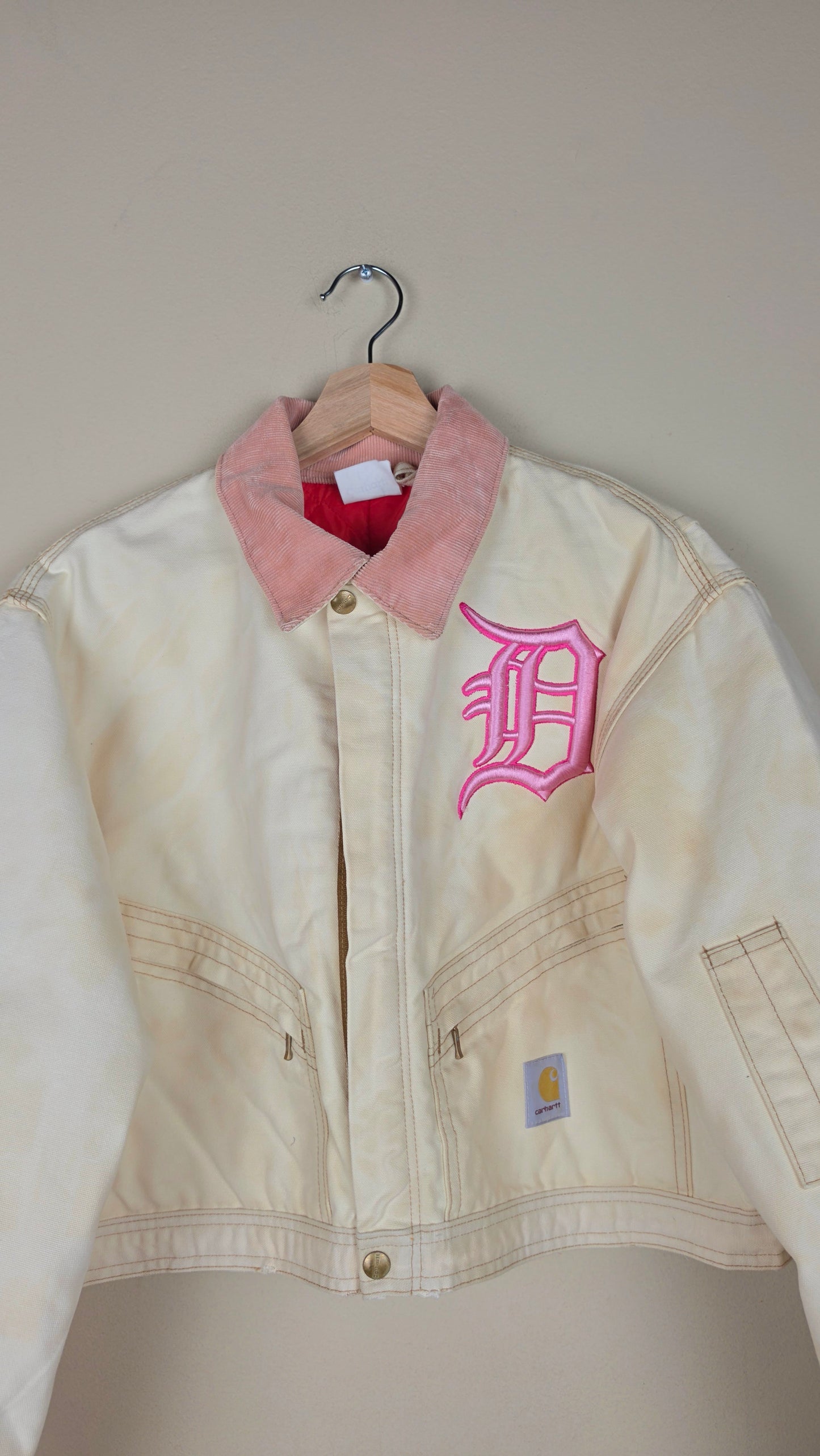 Vintage Carhartt X Detroit Cropped Jacket | Pastel | Size M | AU49