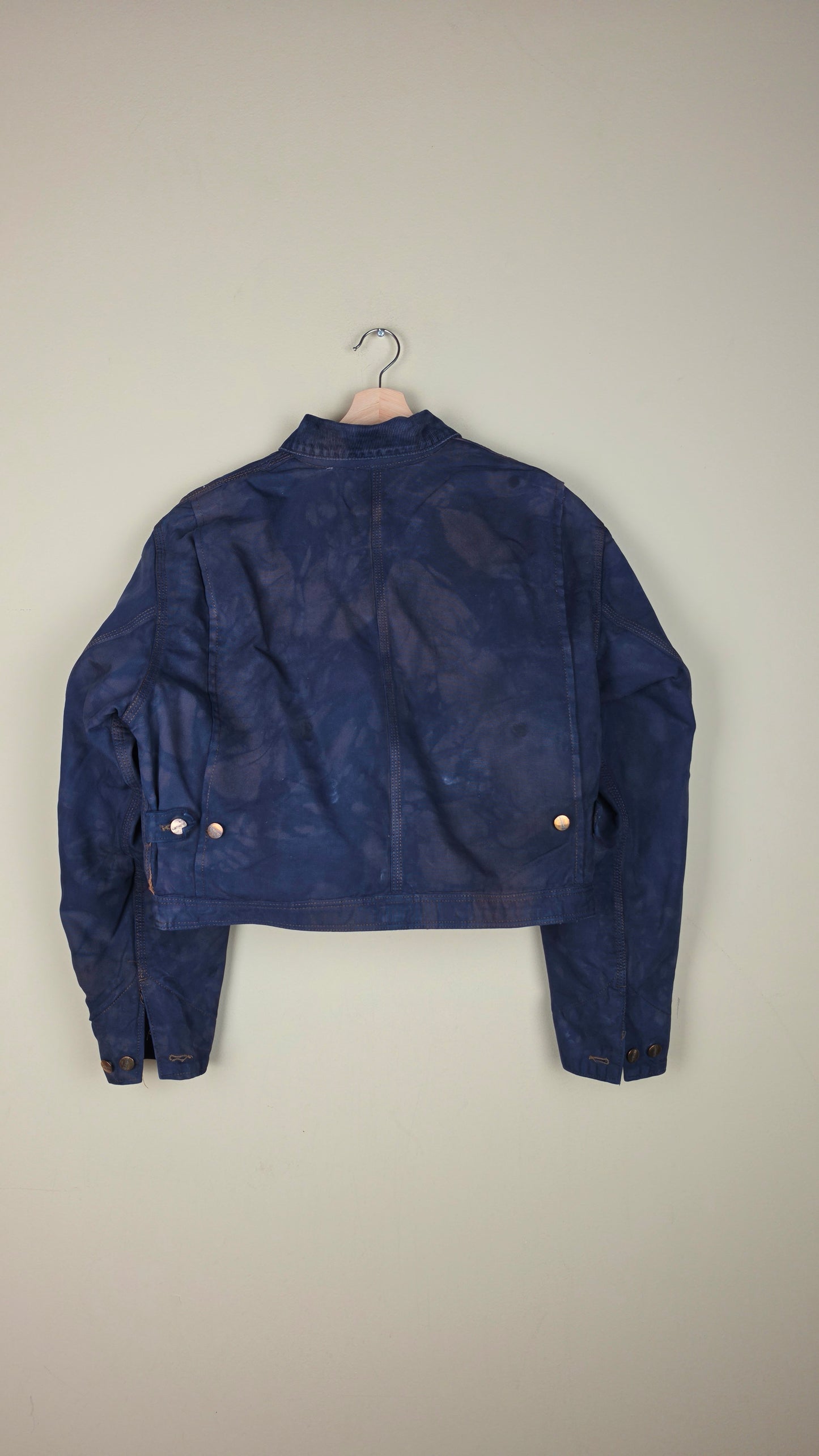 Vintage DISTRESSED Carhartt X Detroit Cropped Jacket | Calm Blue | Size M | AU50
