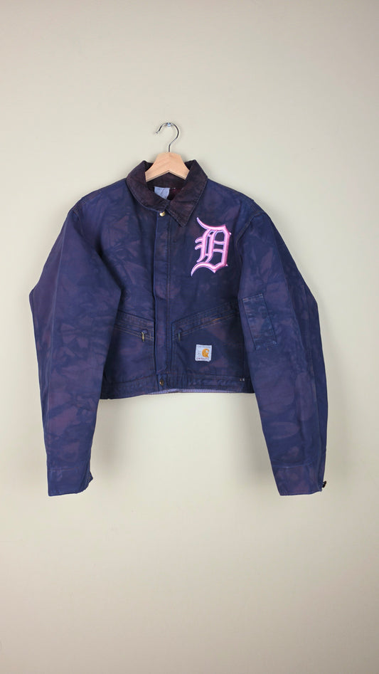 Vintage Carhartt X Detroit Cropped Jacket | Calm Blue | Size M | AU51