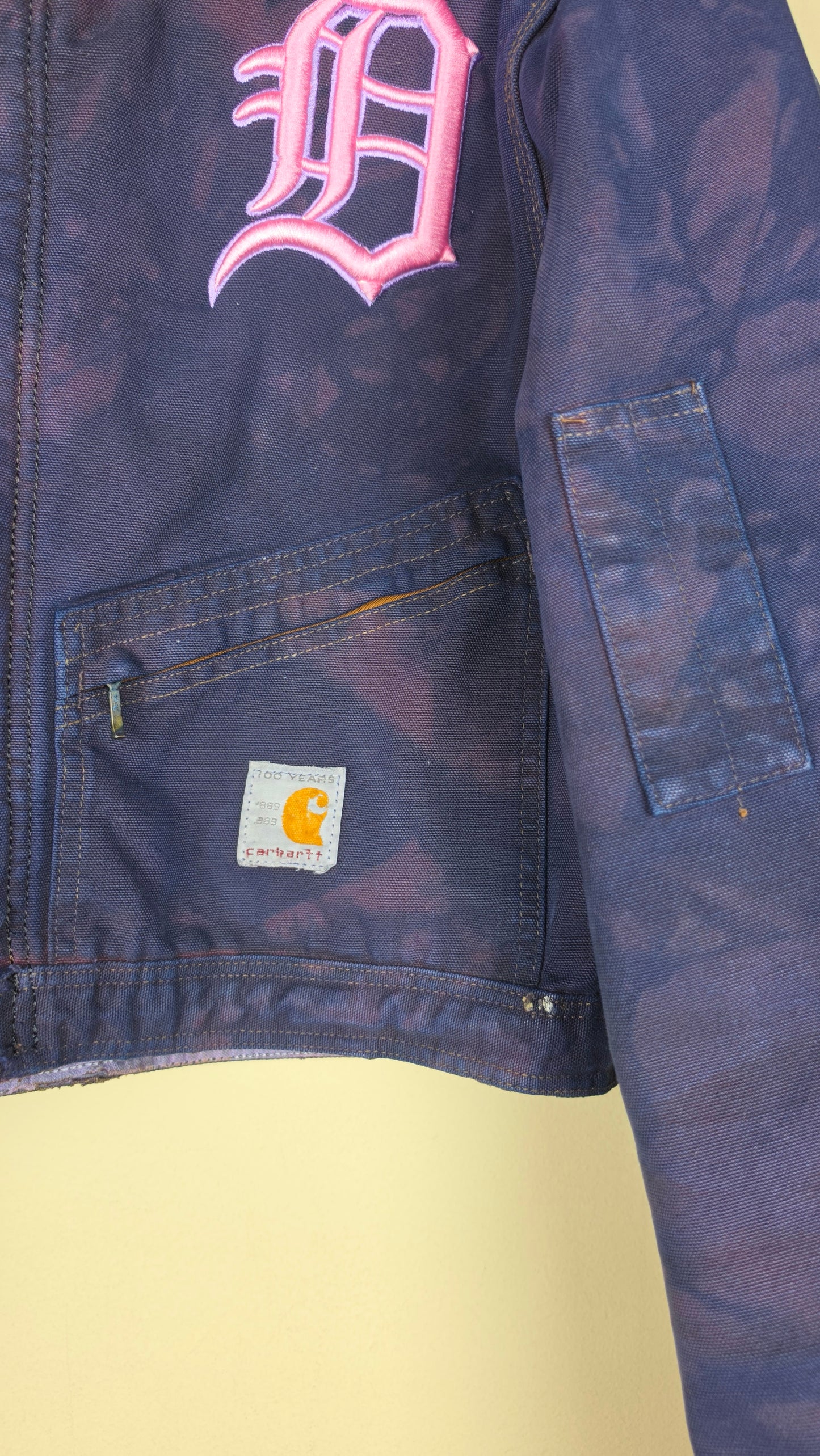 Vintage Carhartt X Detroit Cropped Jacket | Calm Blue | Size M | AU51