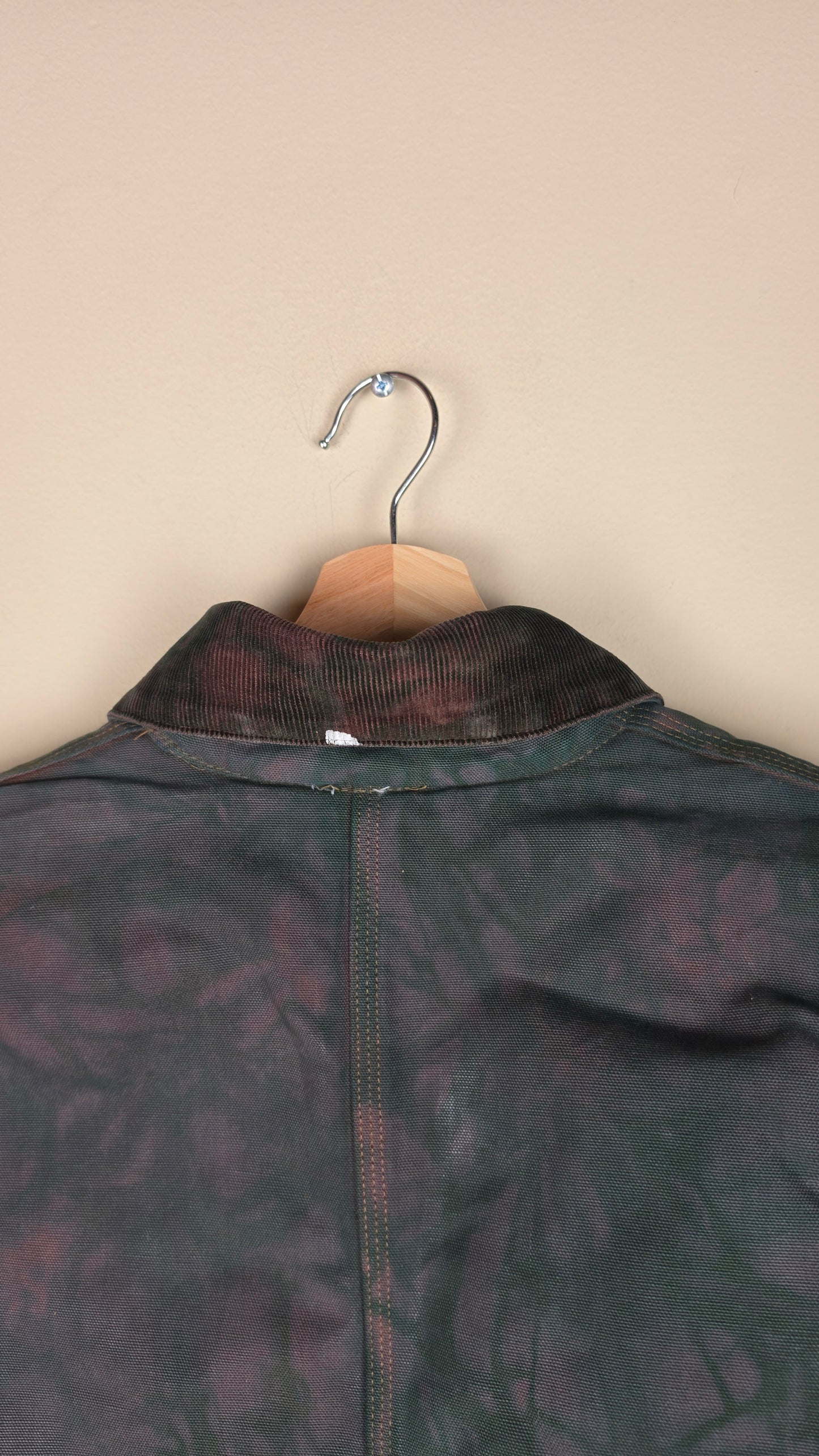 Vintage Carhartt X Detroit Cropped Jacket | Camo Green | Size M | AU53