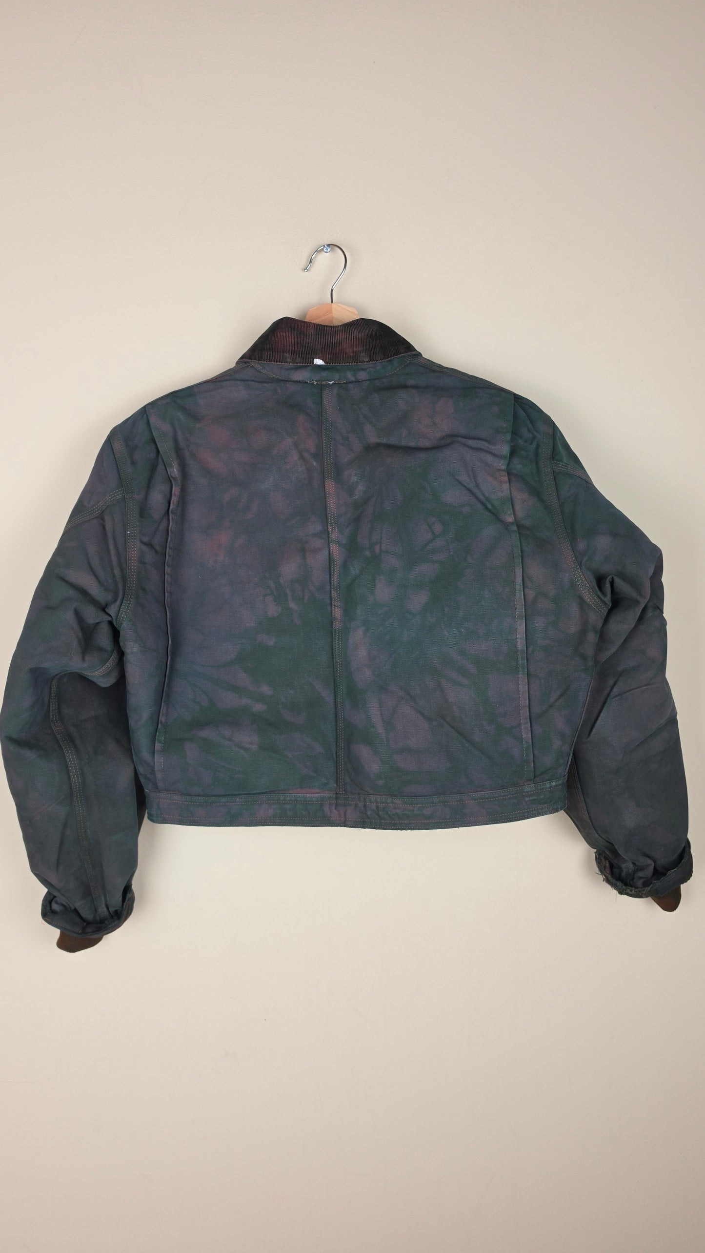 Vintage Carhartt X Detroit Cropped Jacket | Camo Green | Size M | AU53