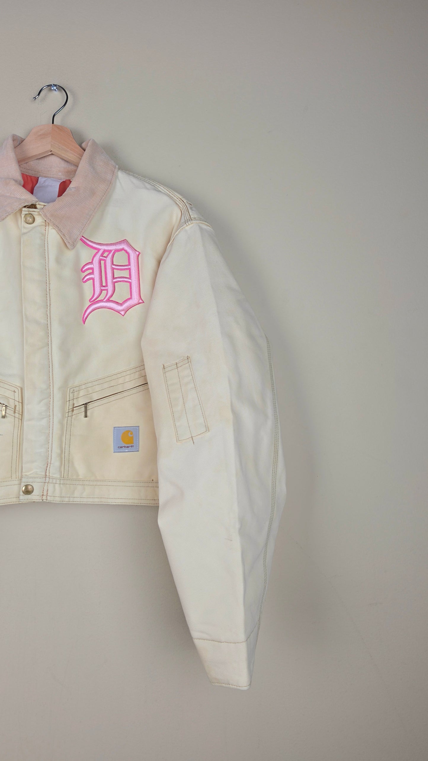 Vintage Carhartt X Detroit Cropped Jacket | Pastel | Size M | AU55