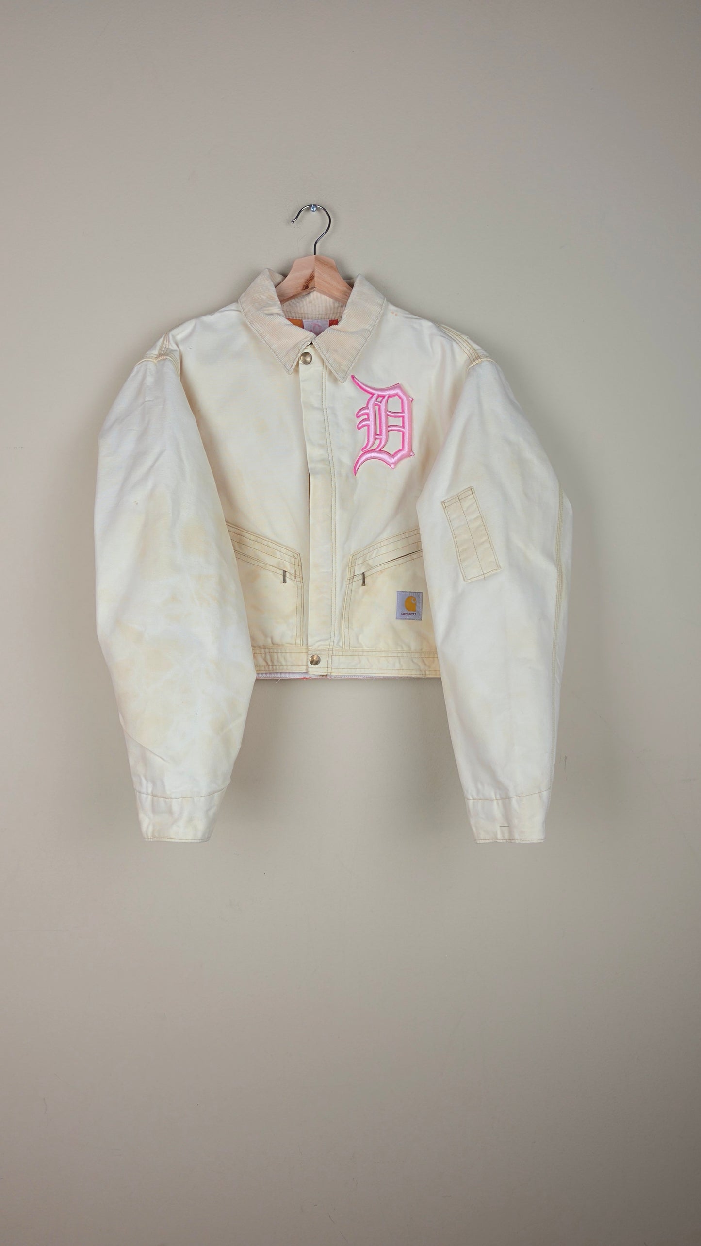 Vintage Carhartt X Detroit Cropped Jacket | Pastel | Size M | AU57