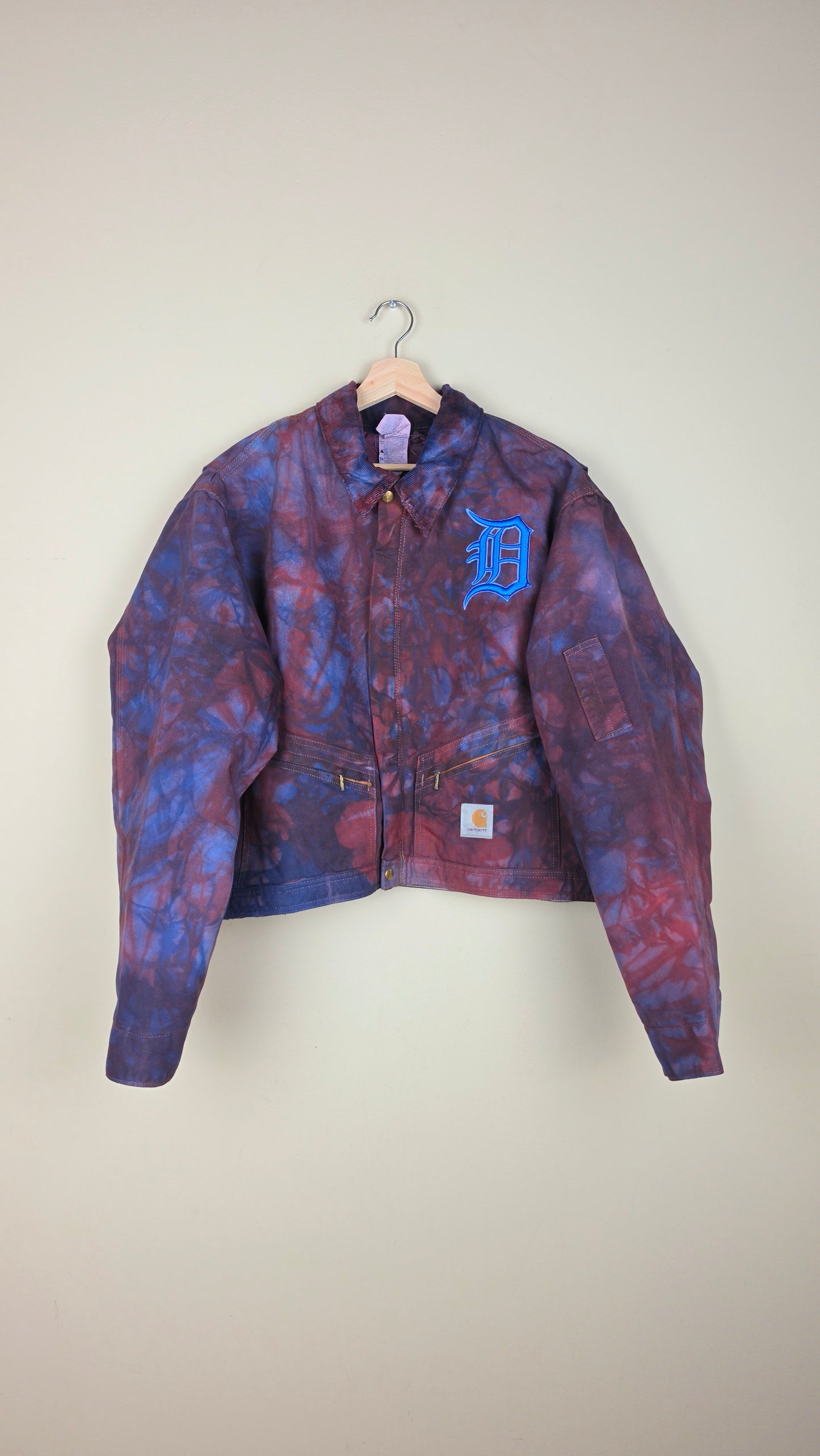 Vintage Carhartt X Detroit Cropped Jacket | Cosmic Blue | Size 3XL | AU62