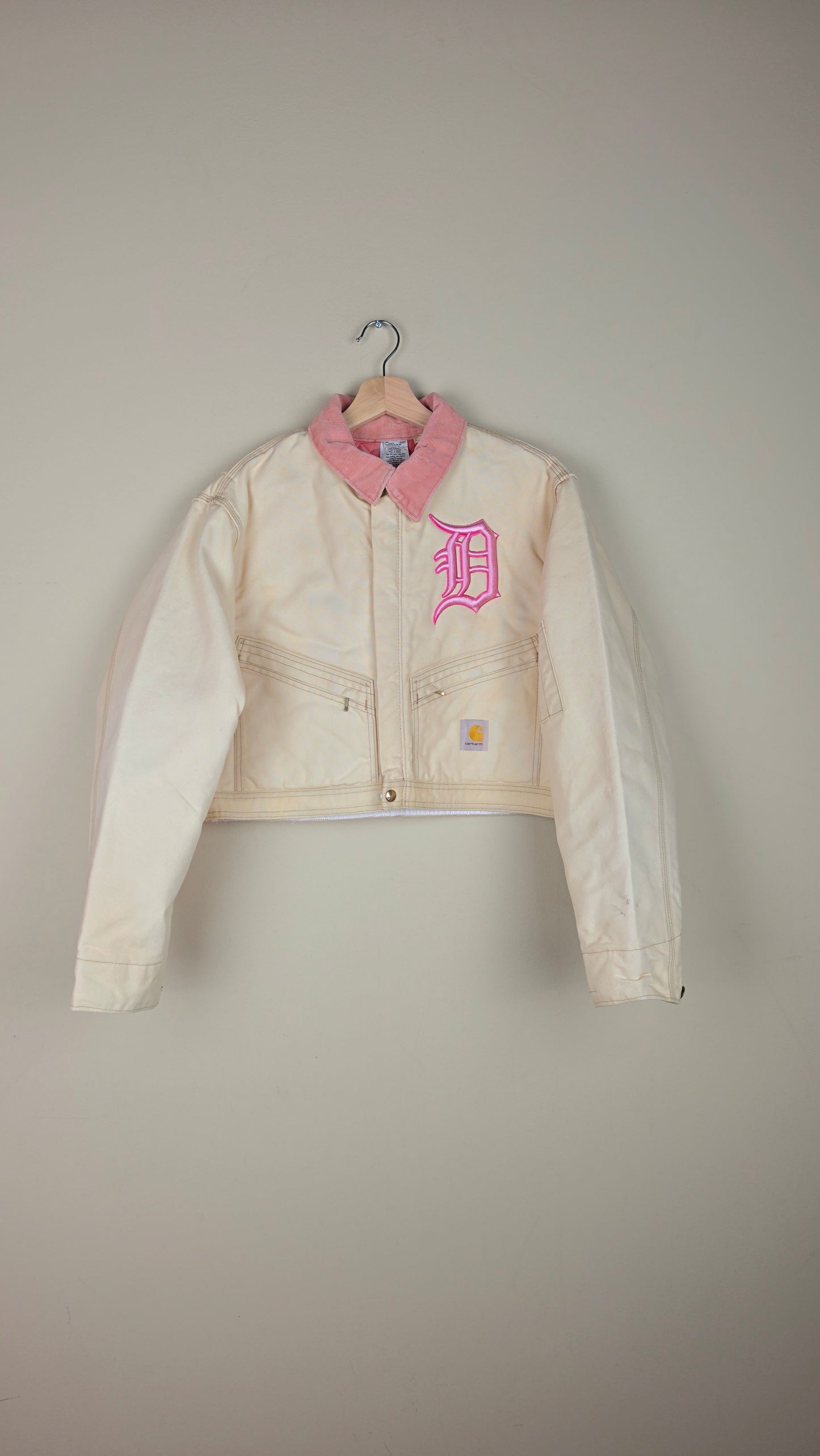 Vintage Carhartt X Detroit Cropped Jacket | Pastel | Size M | AU65
