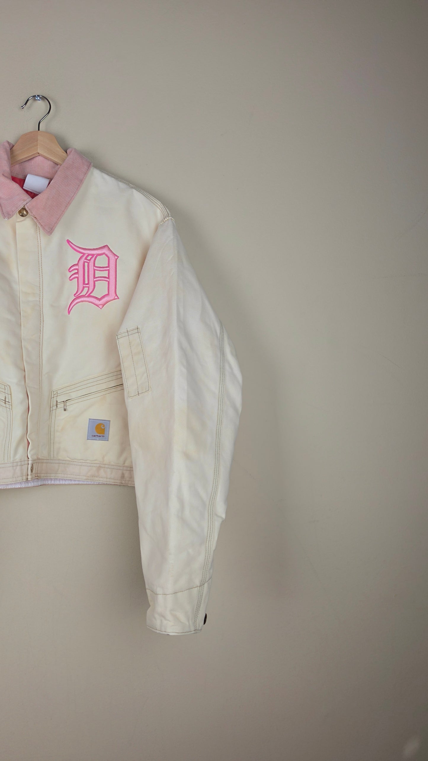 Vintage Carhartt X Detroit Cropped Jacket | Pastel | Size 2XL | AU66