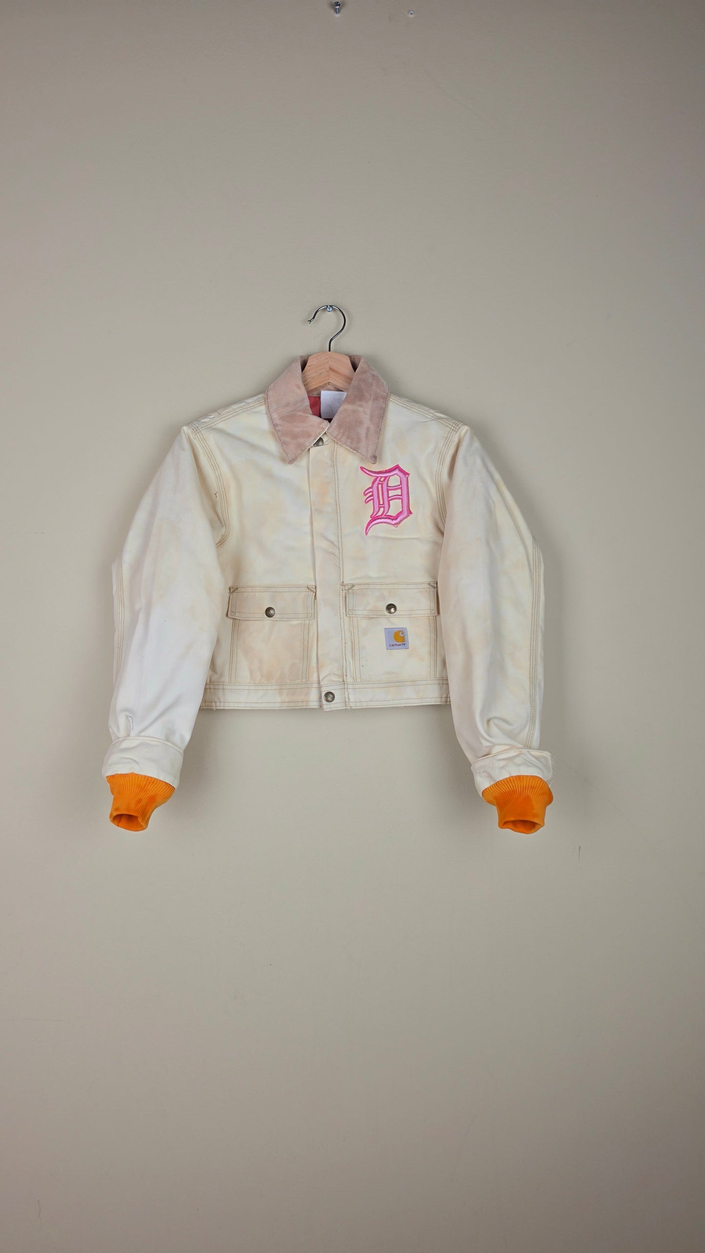 Vintage Carhartt X Detroit Cropped Jacket | Pastel | Size XXS | AU67