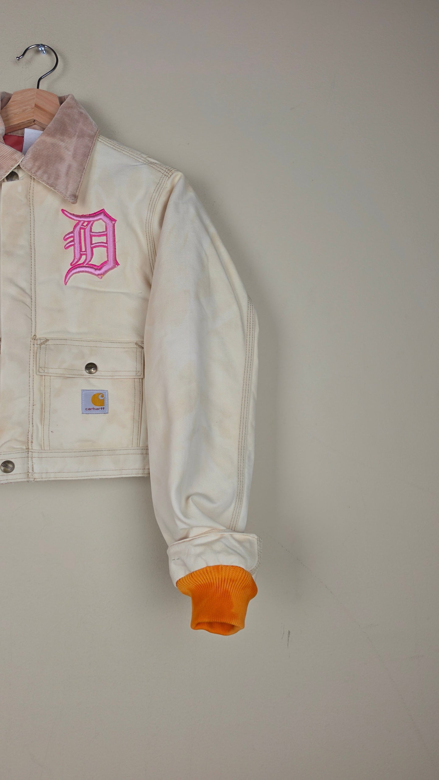 Vintage Carhartt X Detroit Cropped Jacket | Pastel | Size XXS | AU67