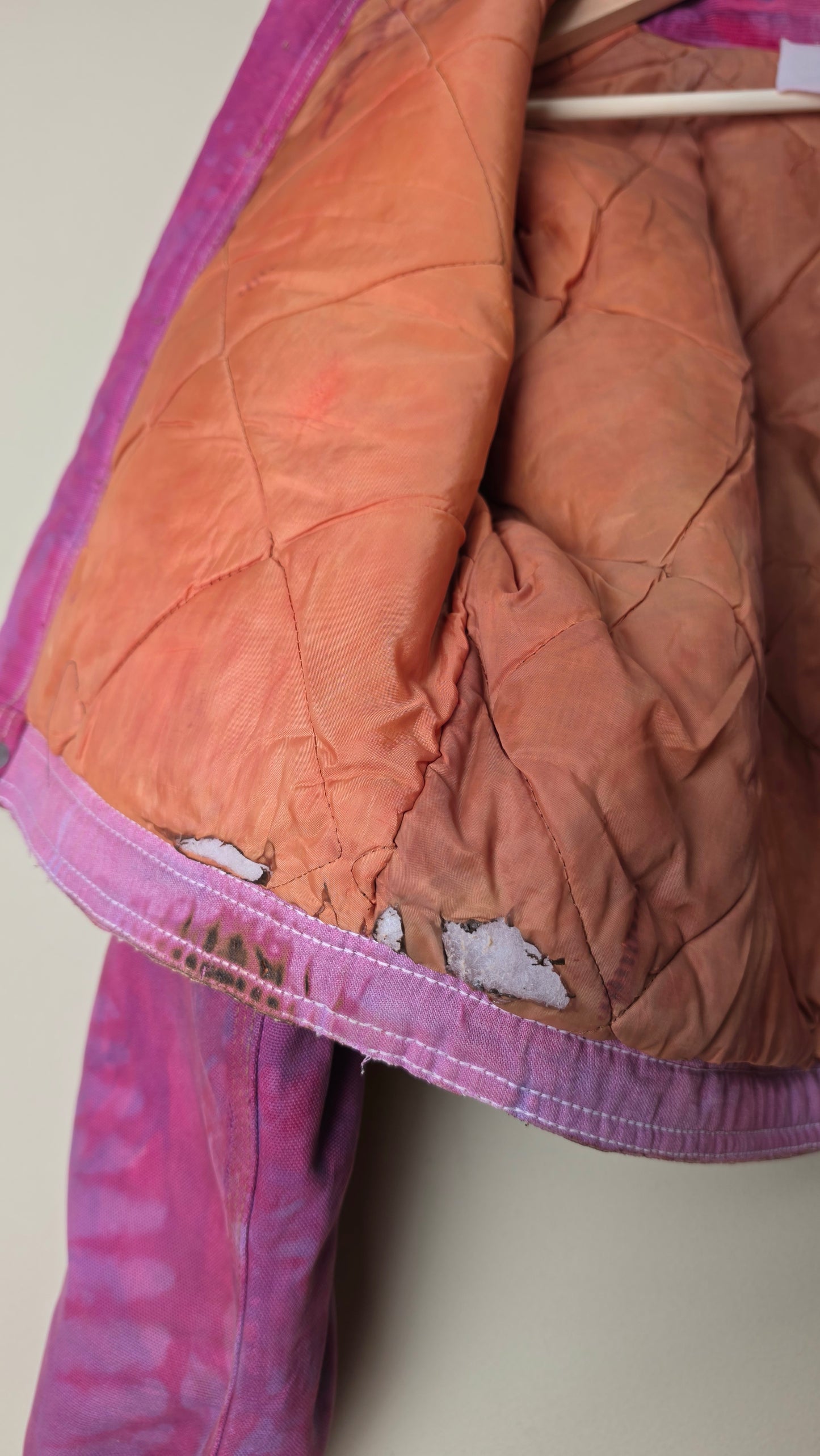 Vintage Carhartt X Detroit Cropped Jacket | Cotton Candy | Size S | AU18