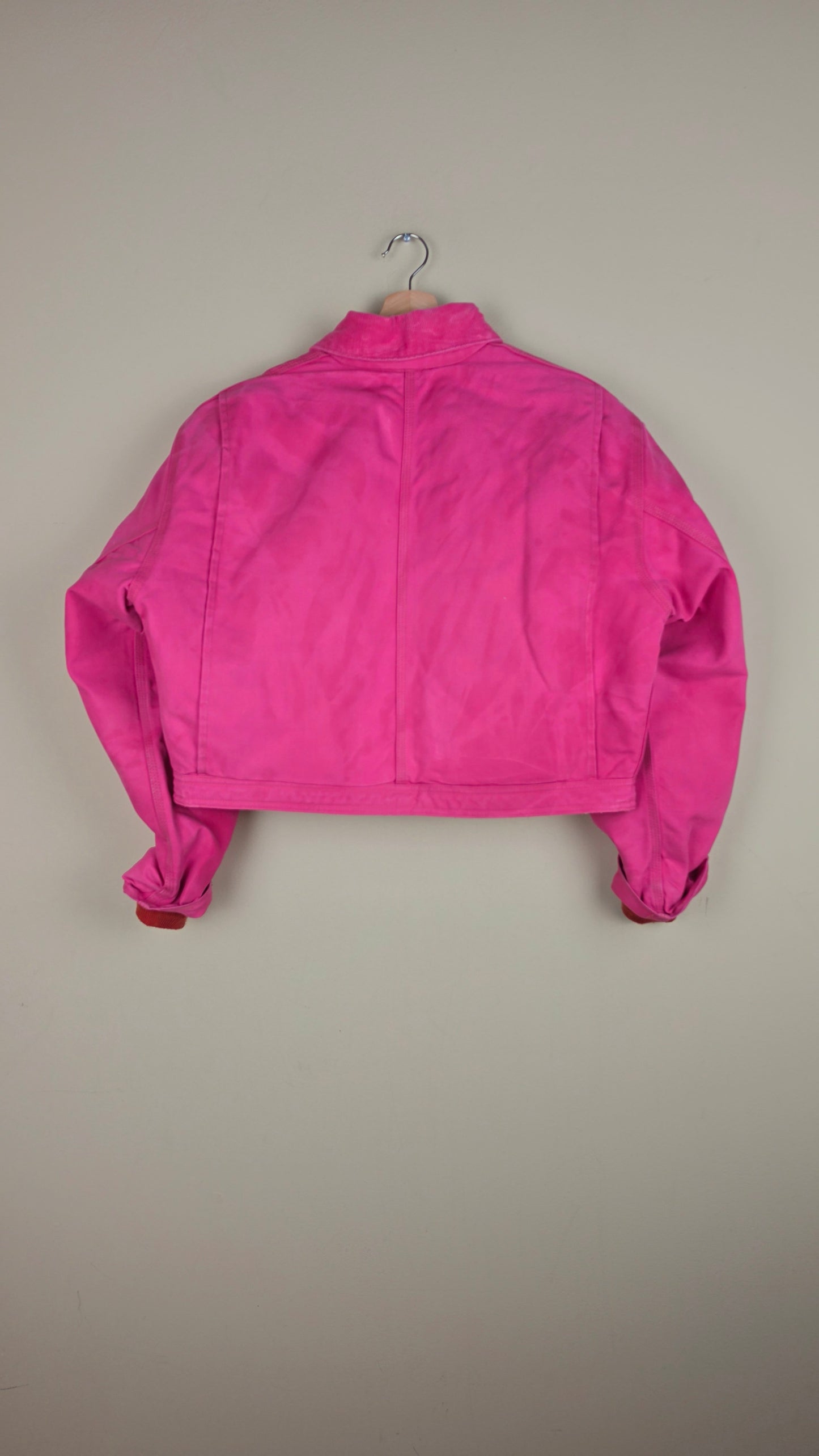Vintage Carhartt X Detroit Cropped Jacket | Pink | Size L | AU71