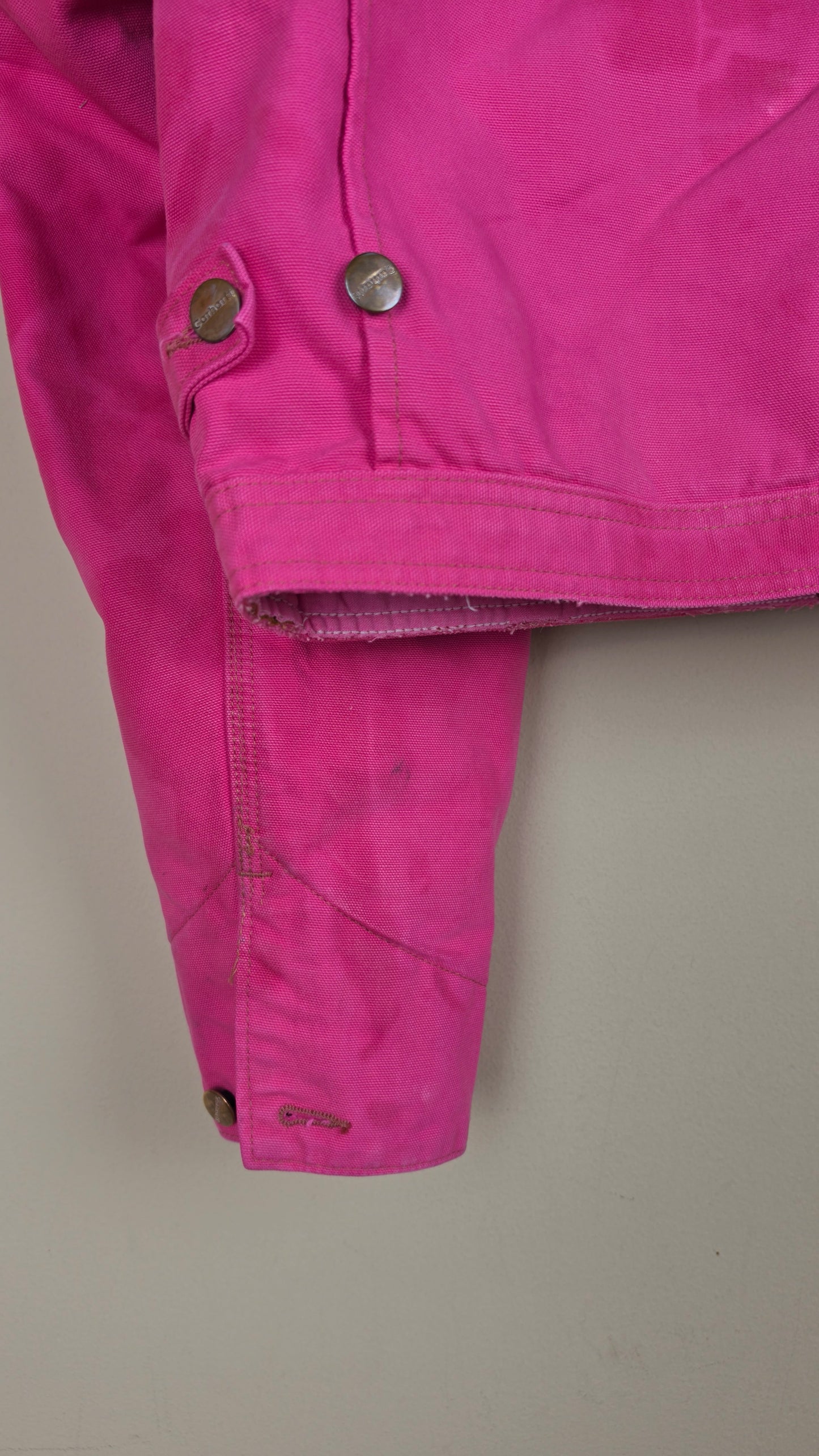 Vintage Carhartt X Detroit Cropped Jacket | Pink | Size L | AU72