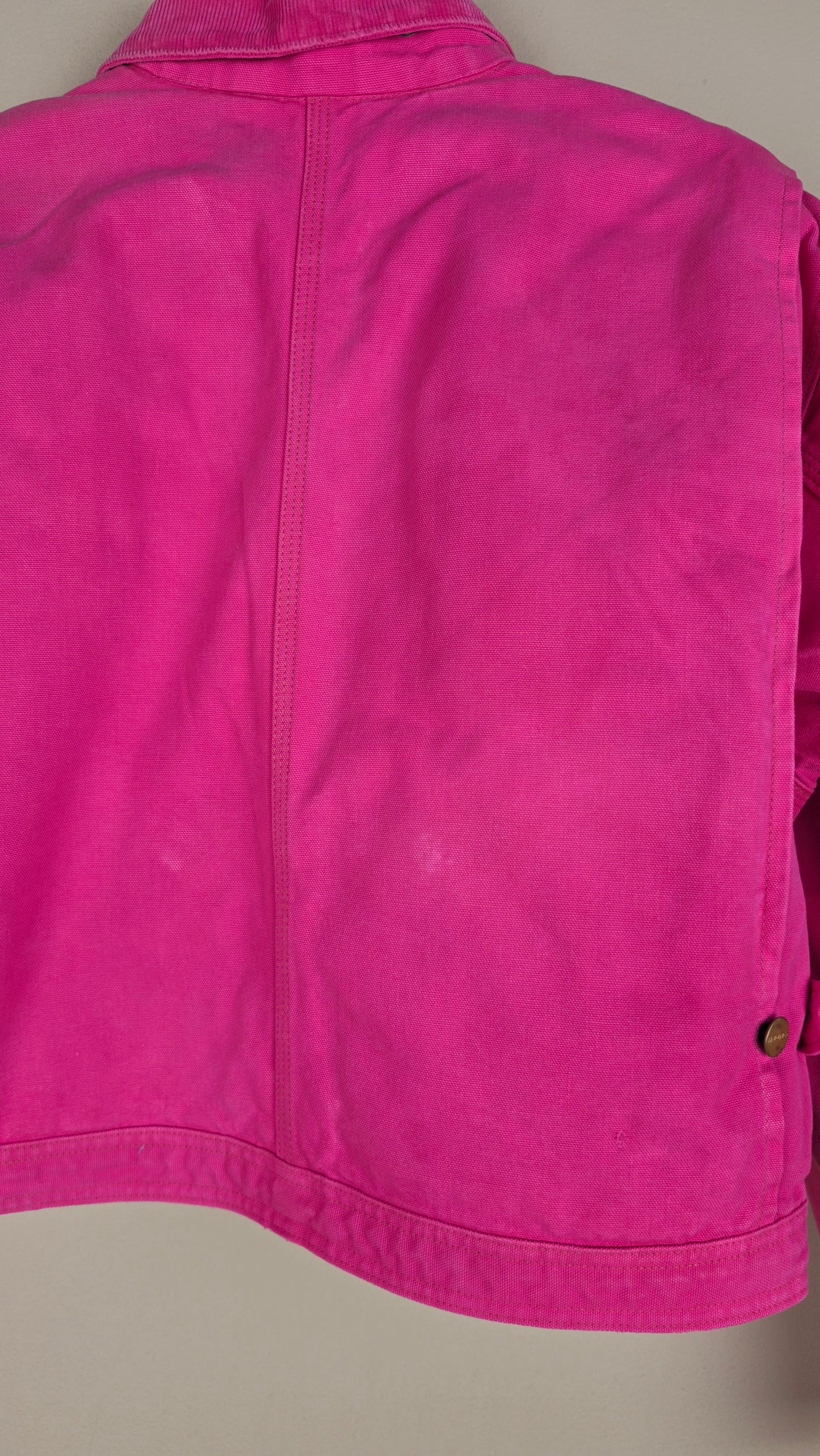Vintage Carhartt X Detroit Cropped Jacket | Pink | Size L | AU73